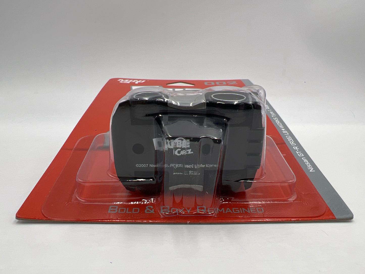 Mini GT Qube Carz Liberty Walk #2 Nissan GT-R R35 LB Works Type 1 Rear Wing Ver 1 Matte Grey 177E