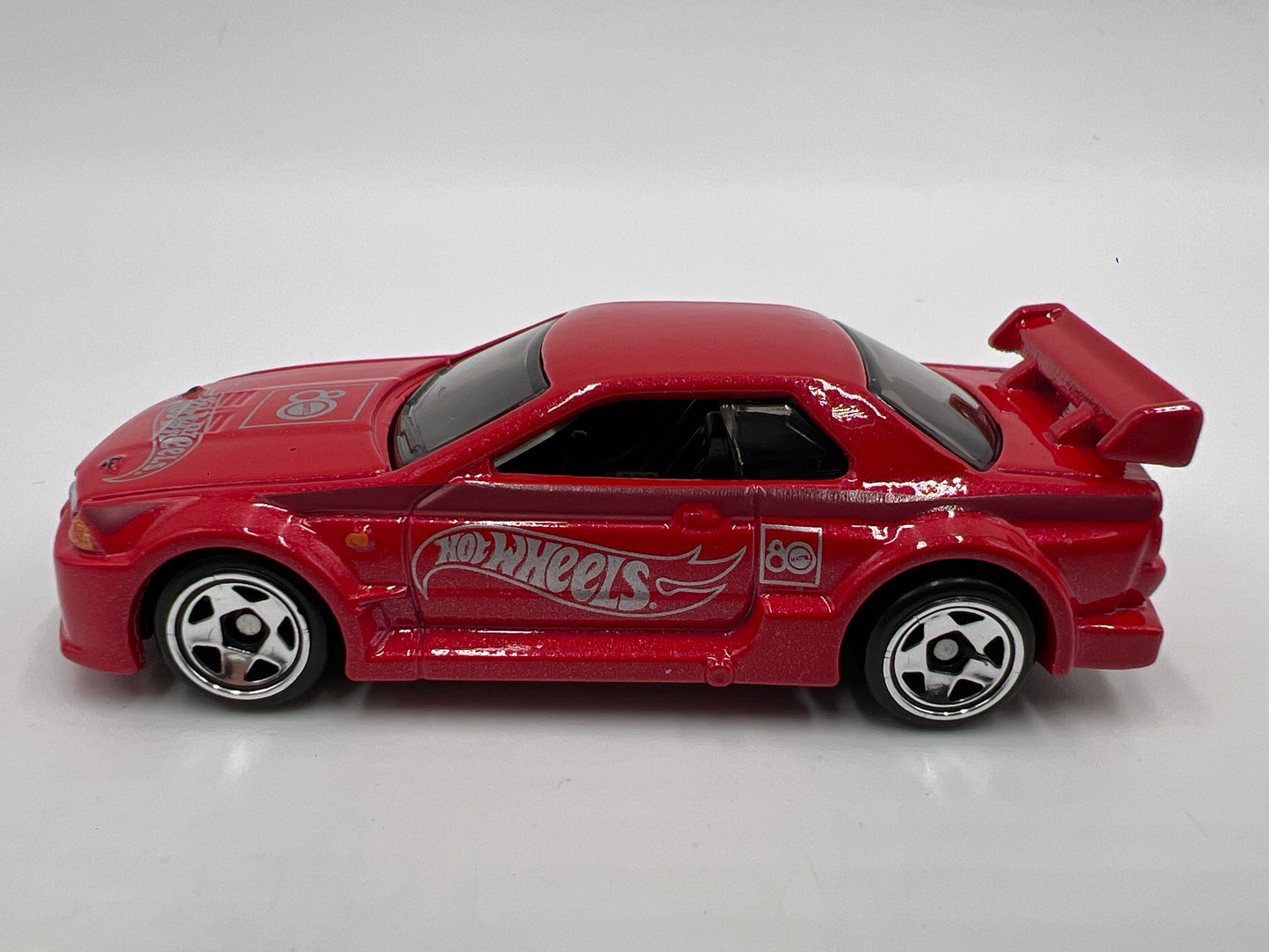 2025 Hot Wheels Silver Series Mattel 80th Anniversary Box Set Nissan Skyline GT-R R32 Red Loose