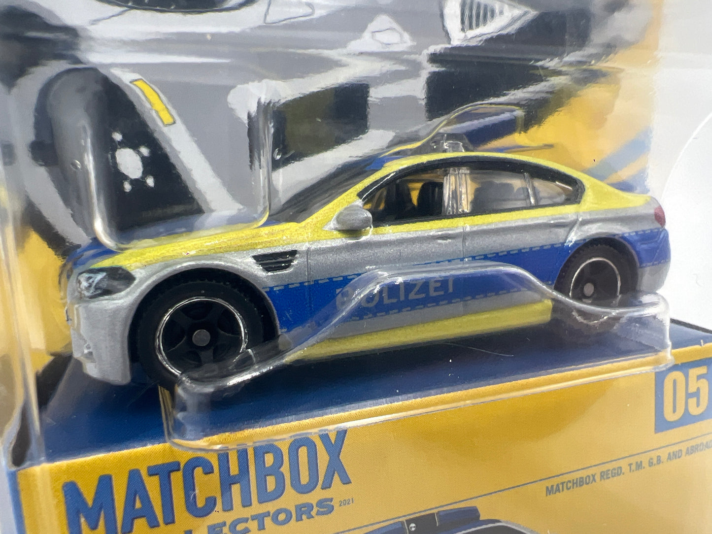 2025 Matchbox Collectors #5 BMW M5 Police 170F