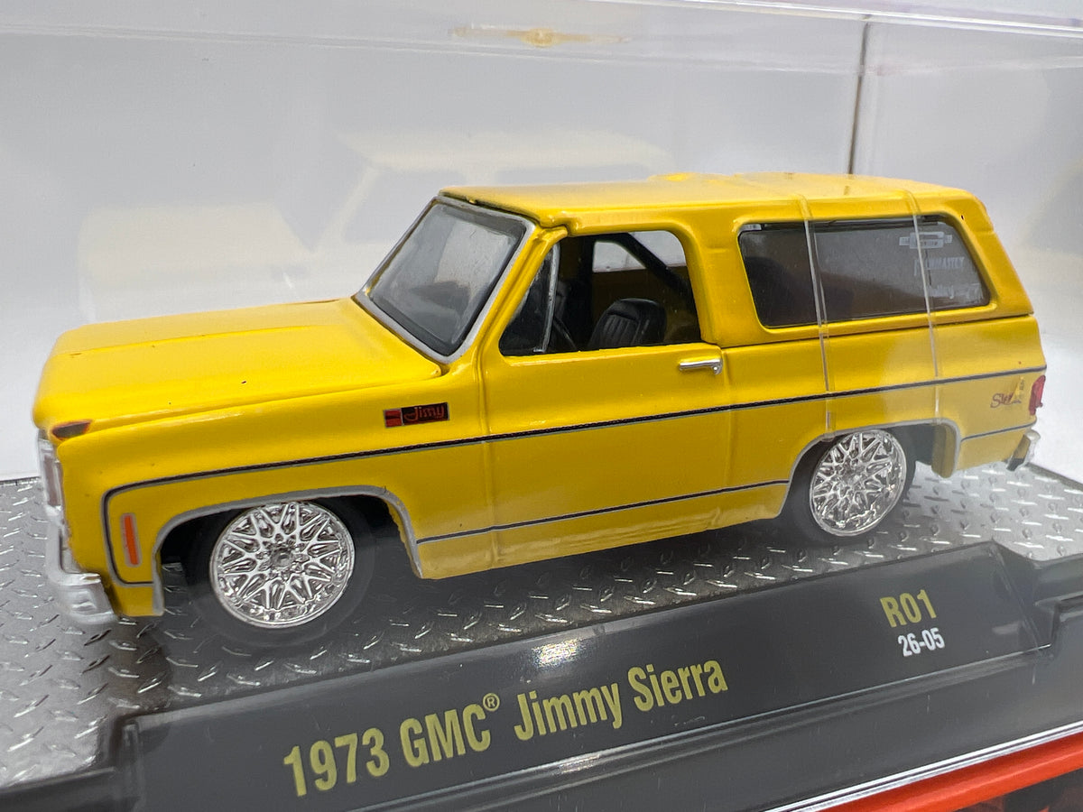 2026 M2 Machines R01 Blind Box 1973 GMC Jimmy Sierra Yellow W/Box