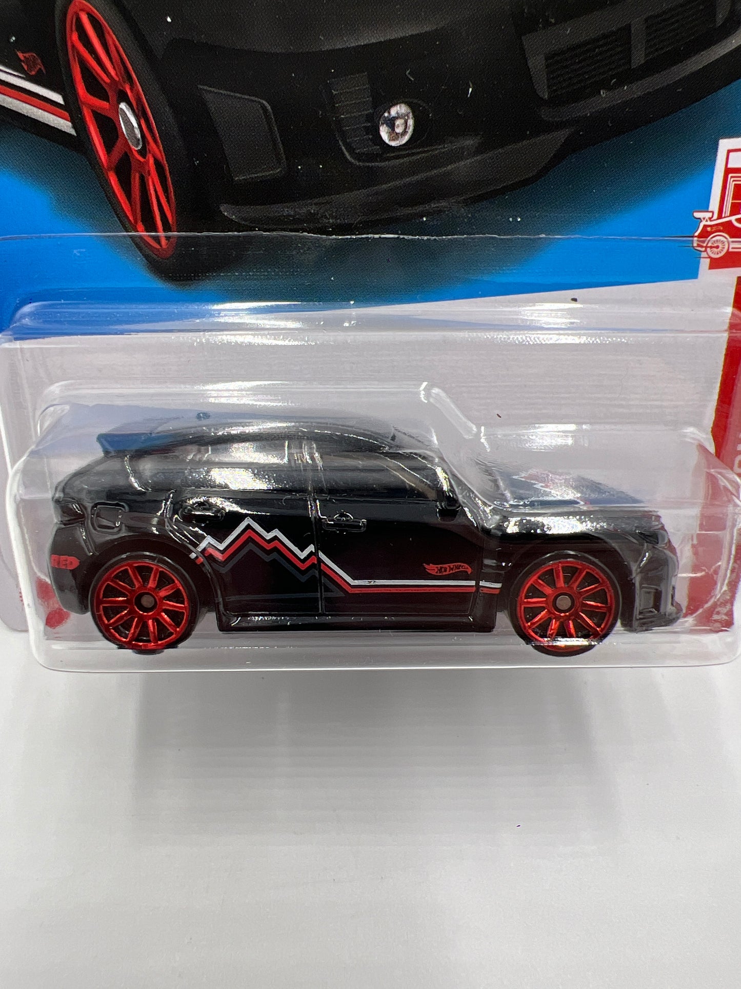 2022 Hot Wheels Target Exclusive Red Edition #67 Subaru WRX STI Black