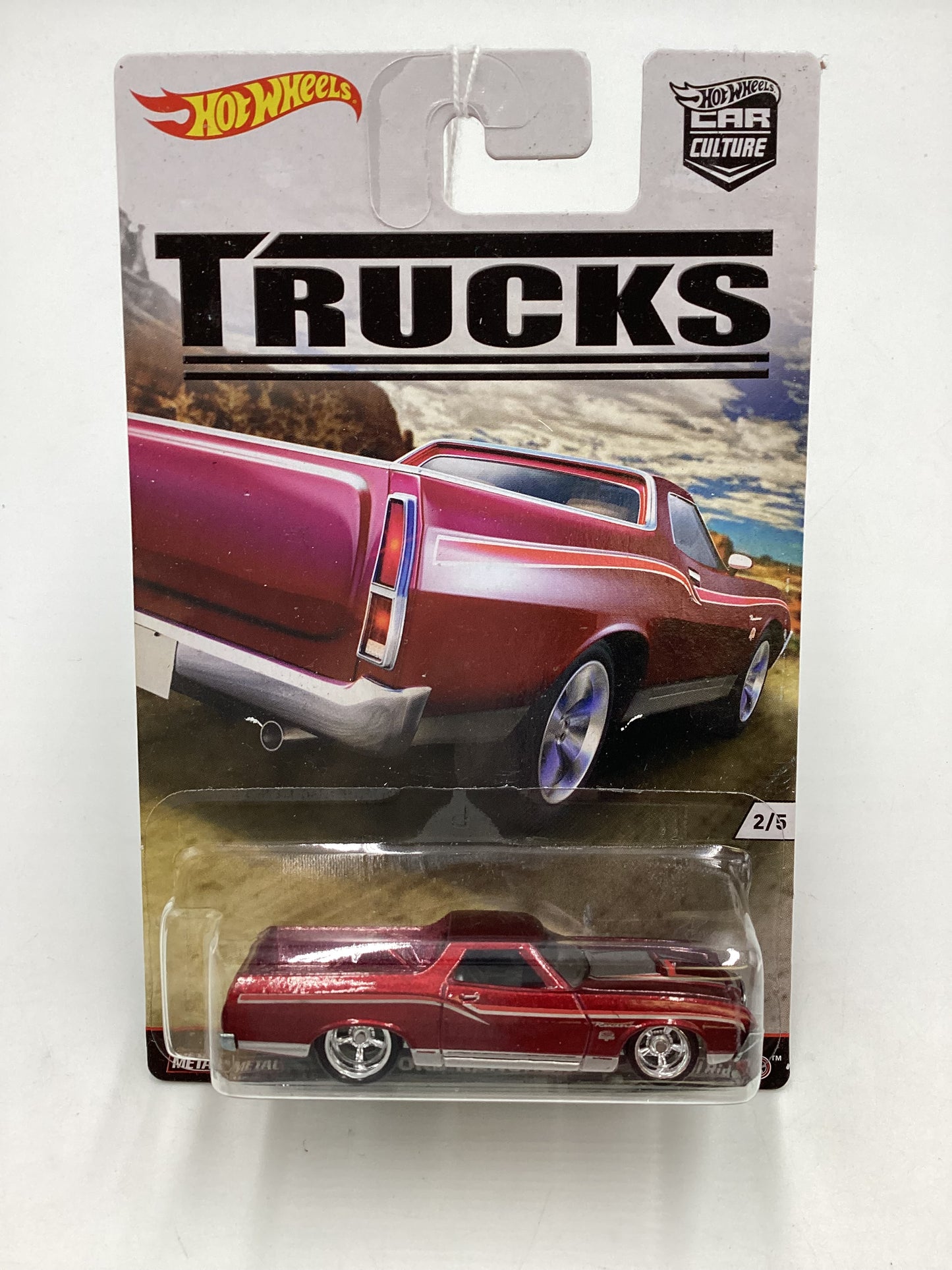 2016 Hot Wheels Car Culture Trucks #2 72 Ford Ranchero 244B