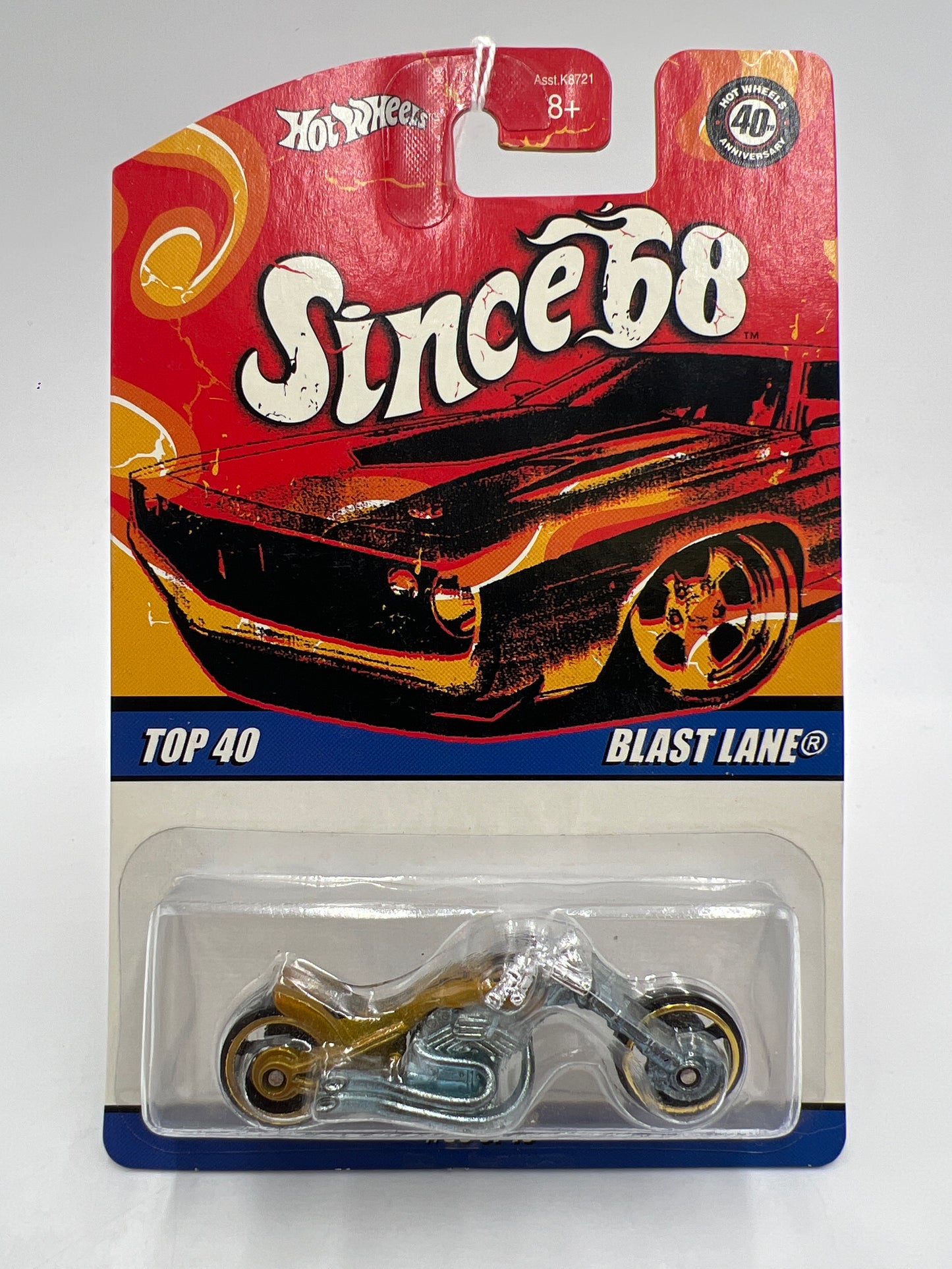 Hot Wheels Since 68 Top 40 #35 Blast Lane Gold
