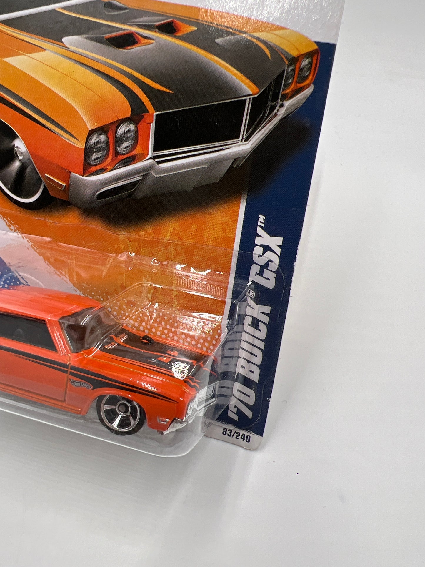 2011 Hot Wheels Muscle Mania #83 70 Buick GSX Orange