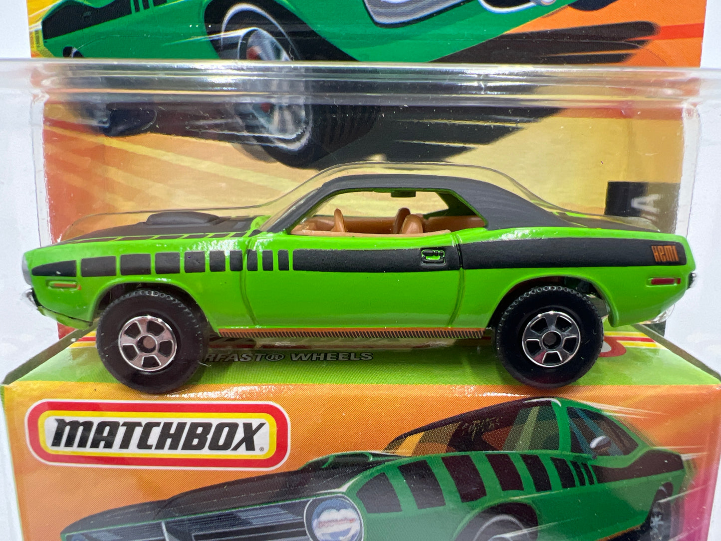 Matchbox Streakers #4 Plymouth Hemi Cuda Green 170G