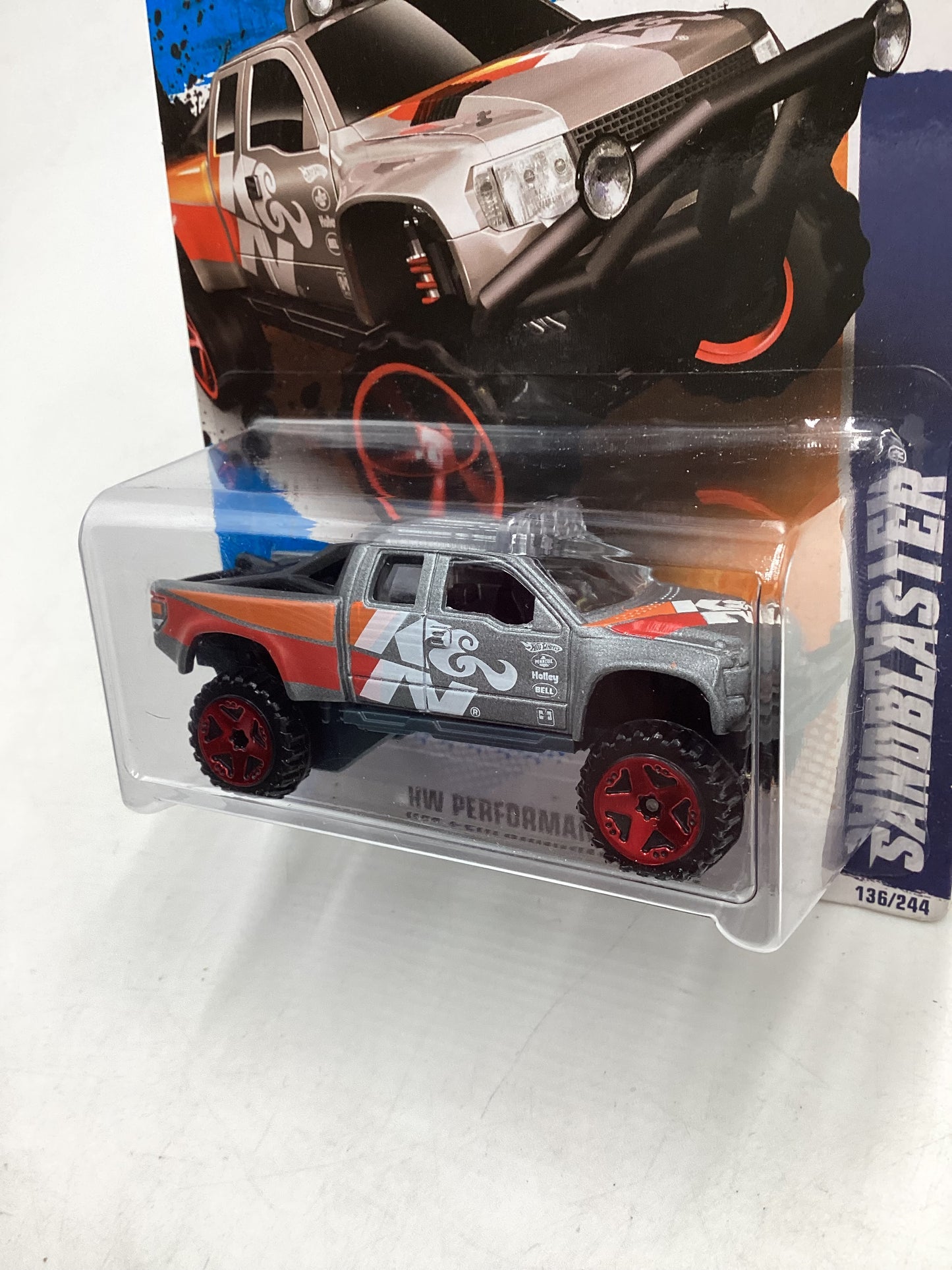 2011 Hot wheels #136 Sandblaster Gray 35D