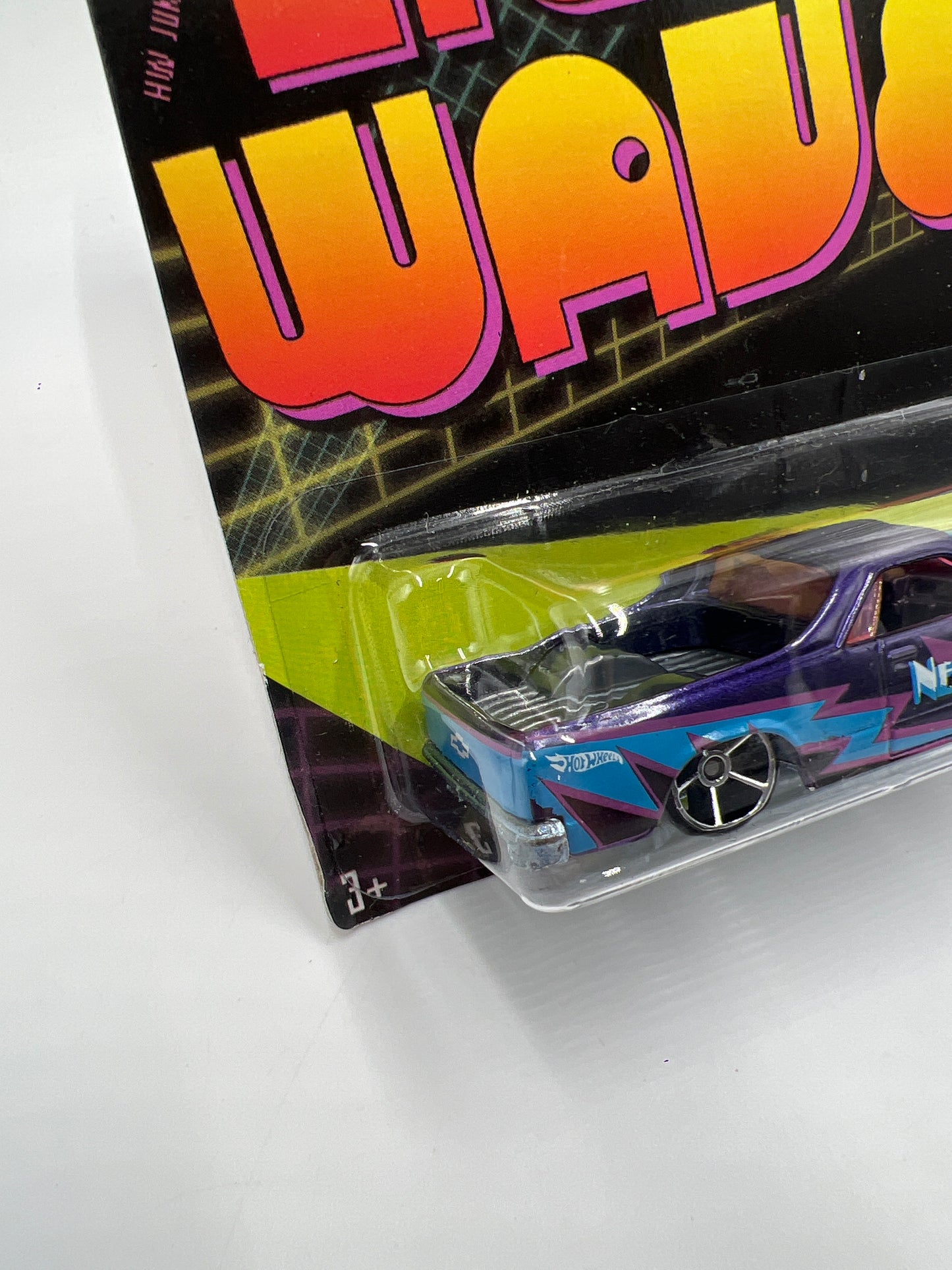 2013 Hot Wheels Jukebox #22 New Wave 80 El Camino Purple Bad J Hook 154F