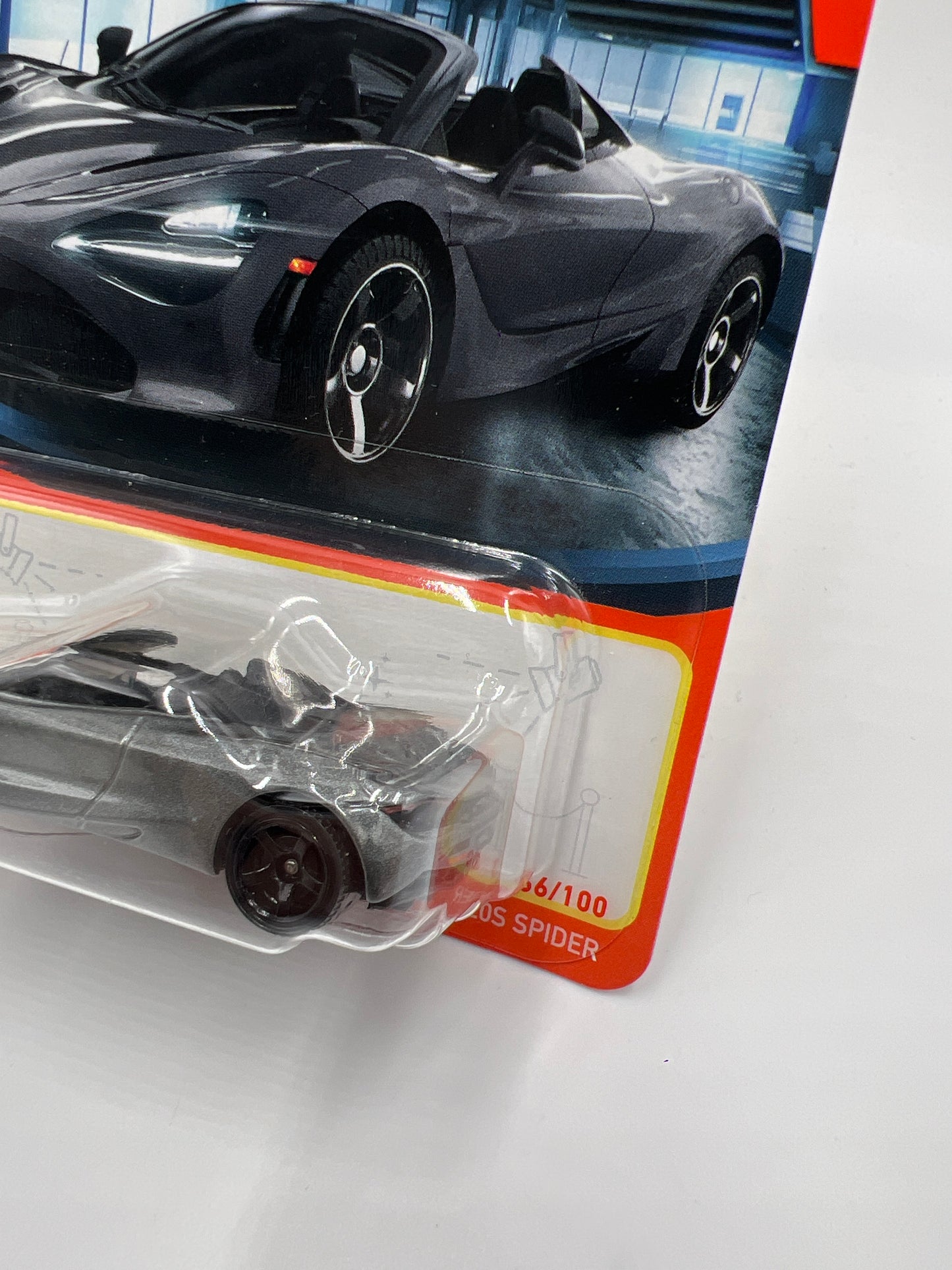 Matchbox #66 McLaren 720S Spider Gray 214H