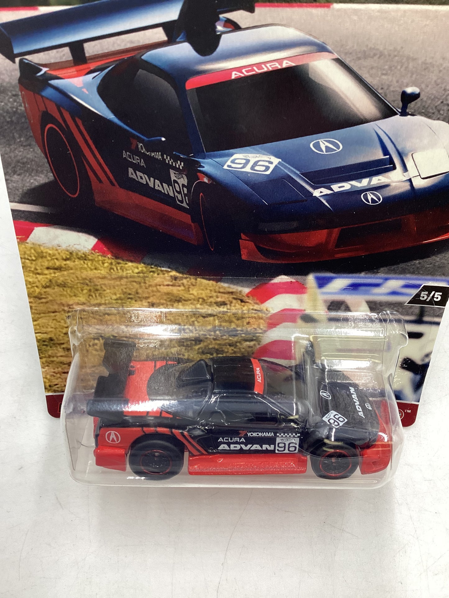 2017 Hot Wheels Race Day 5/5 Acura NSX 244J