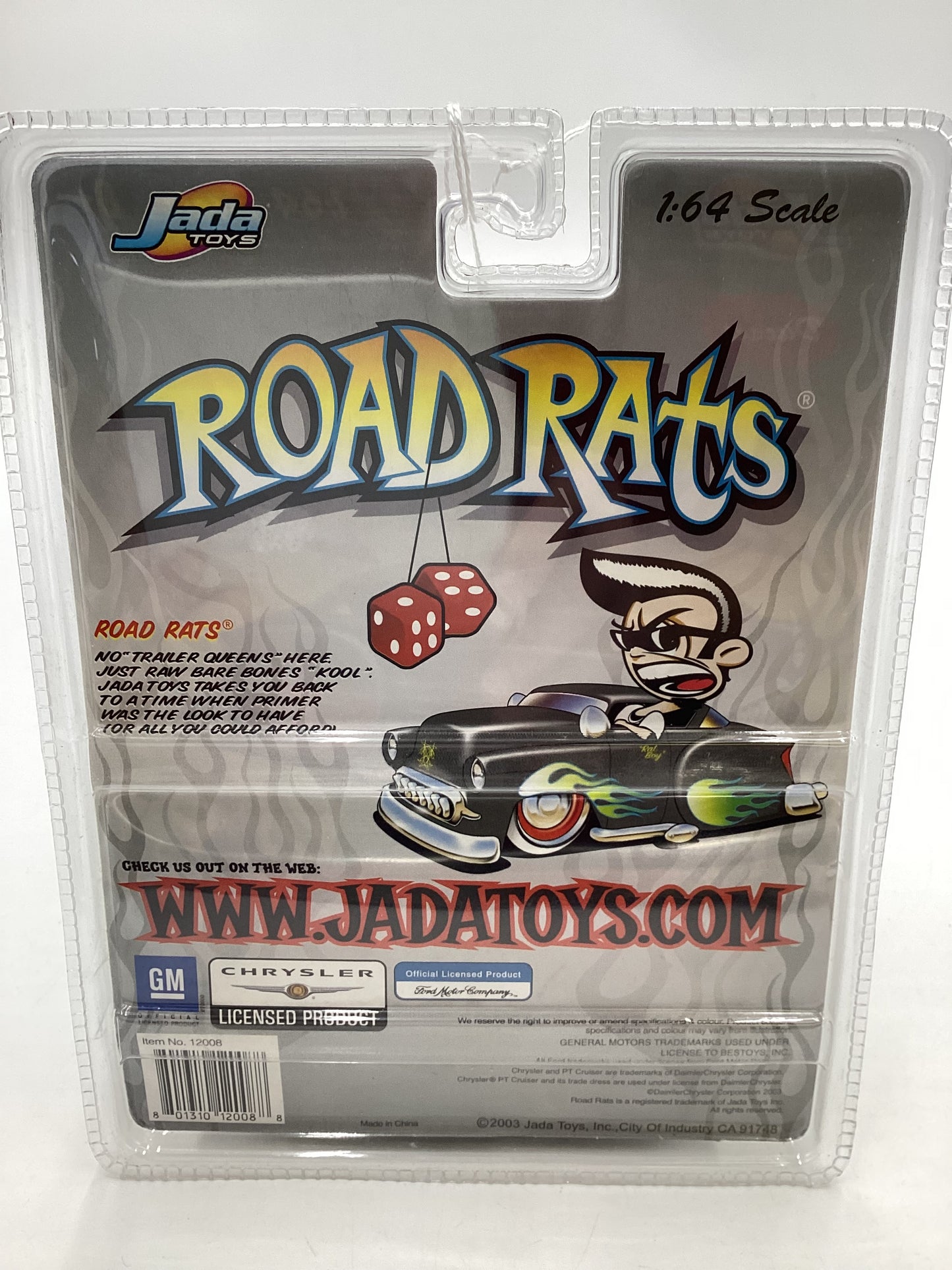 Jada Diecast Road Rats 53 Cadillac Series 62 Green 212H