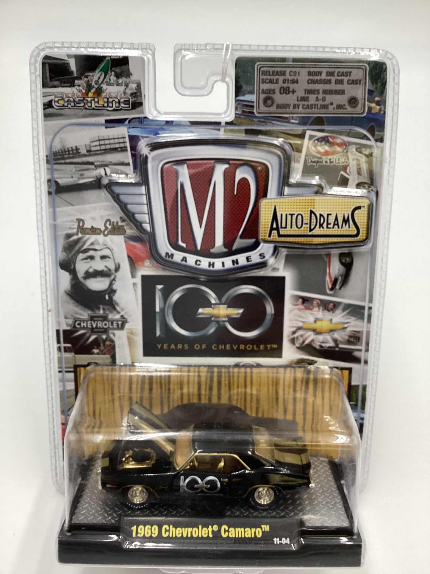 M2 Machines 100 Years of Chevrolet Auto Dreams 1969 Chevrolet Camaro 11-04