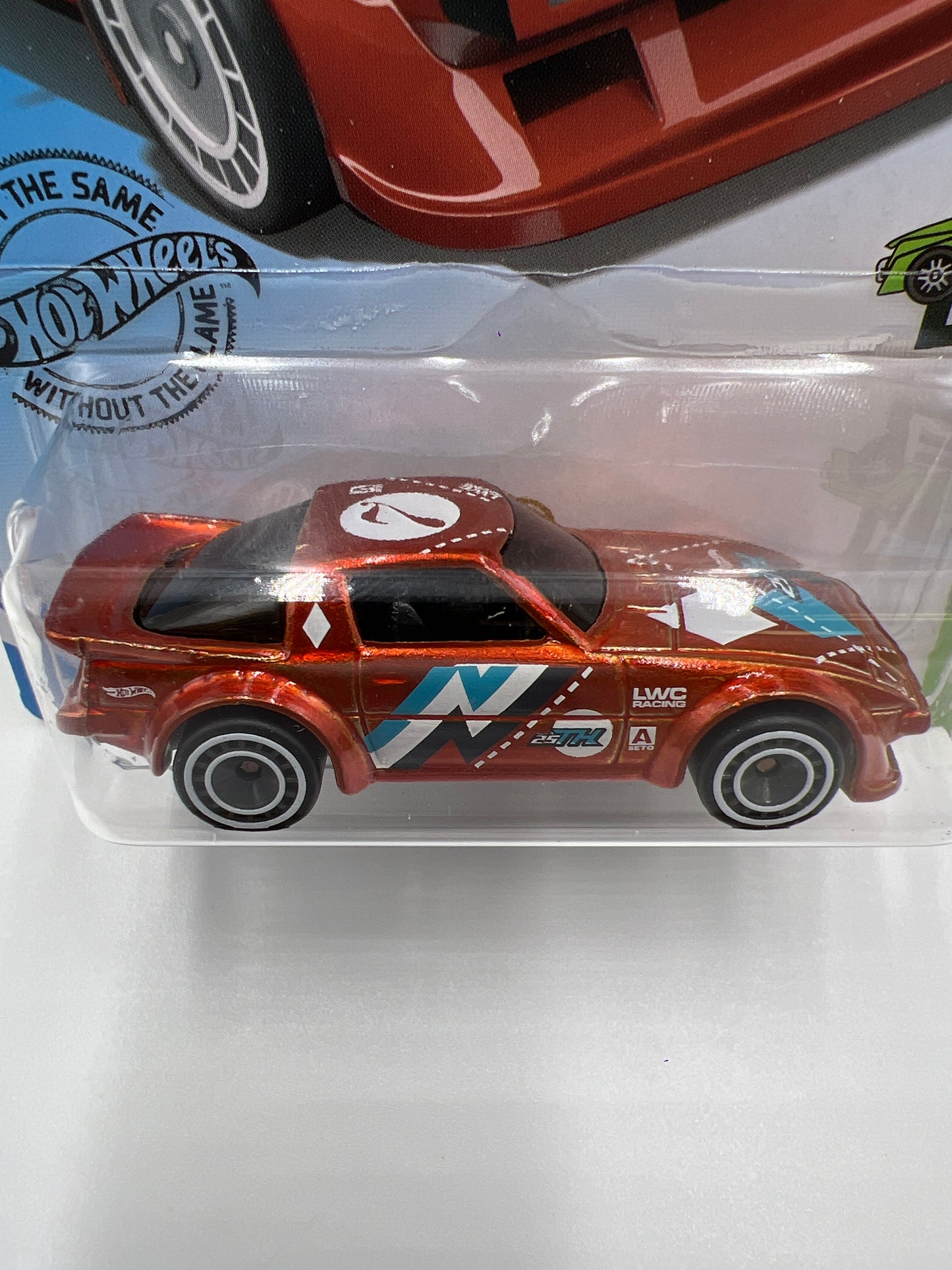 2020 Hot Wheels Factory Sealed Super Treasure Hunt #130 Mazda RX-7 Orange W/Protector