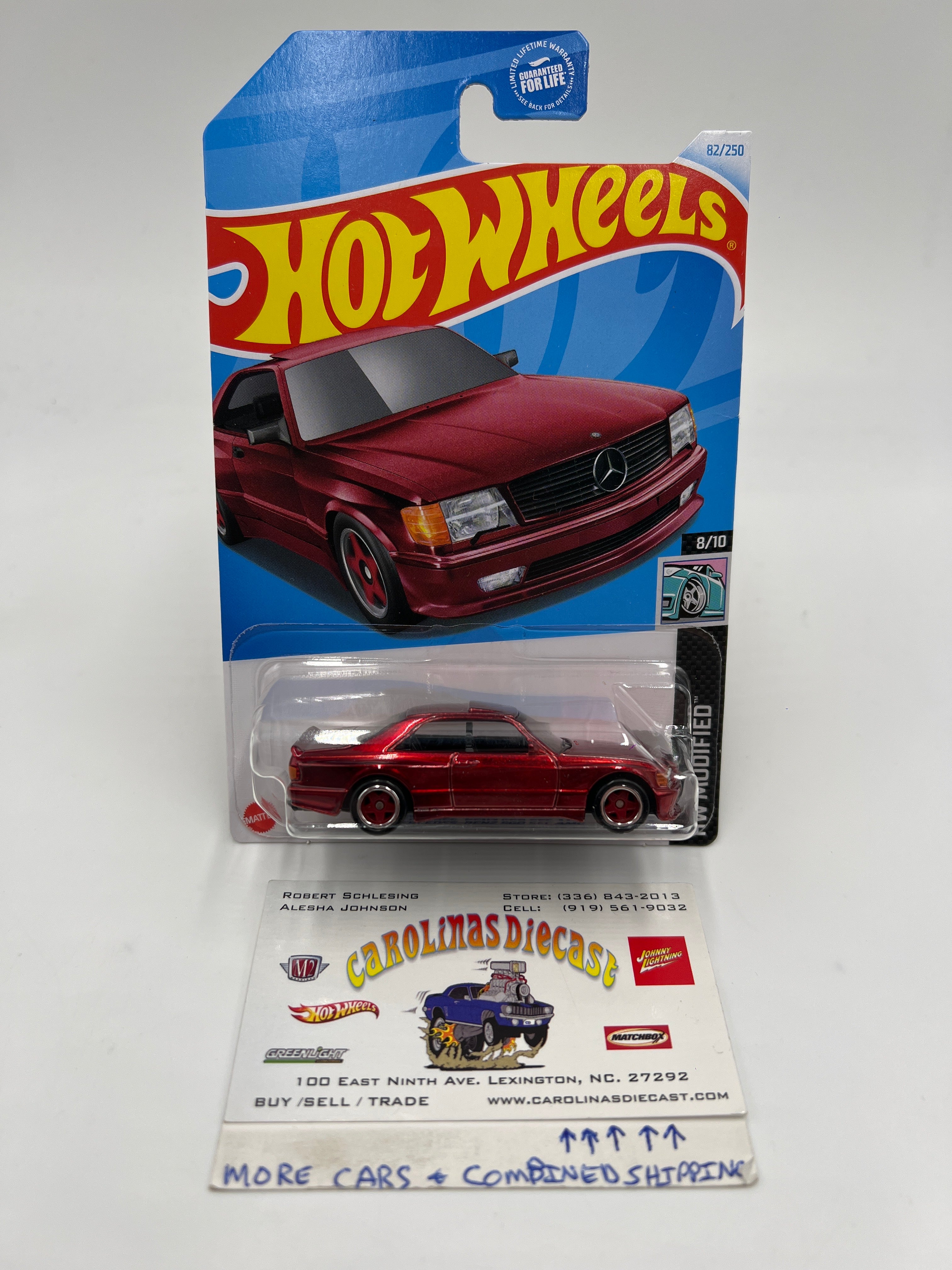 2024 Hot Wheels Super Treasure Hunt #82 89 Mercedes-Benz 560 SEC