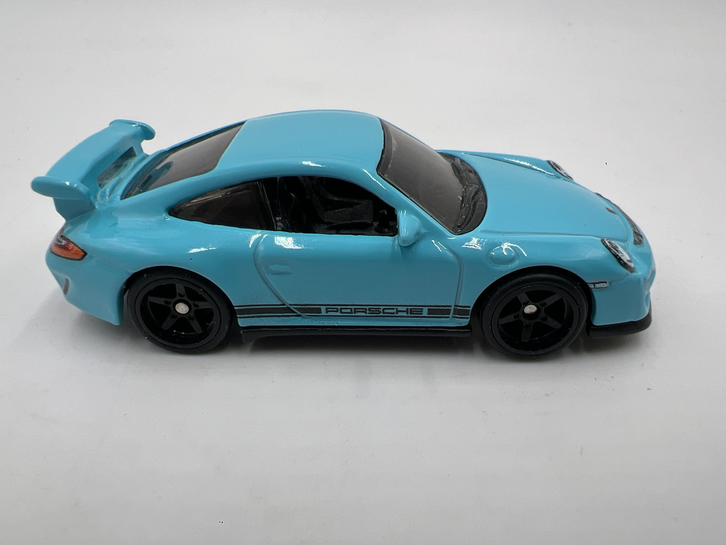 Hot Wheels Deutschland Design Premium Porsche 911 GT3 Light Blue Loose