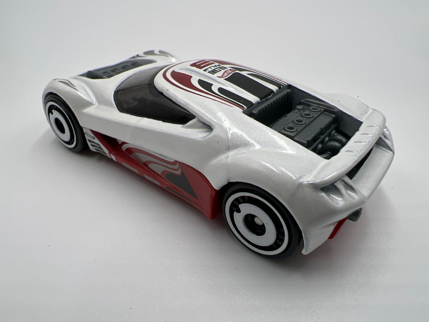 2021 Hot Wheels Mystery Models Series 1 #3 Mitsubishi Double Shotz White