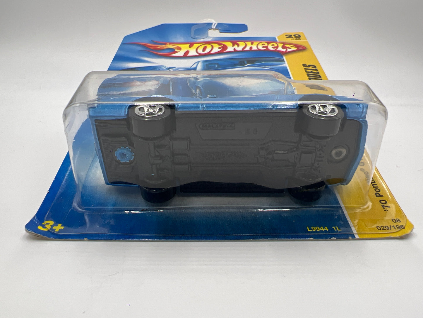 2008 Hot Wheels New Models #29 70 Pontiac GTO Blue 54F