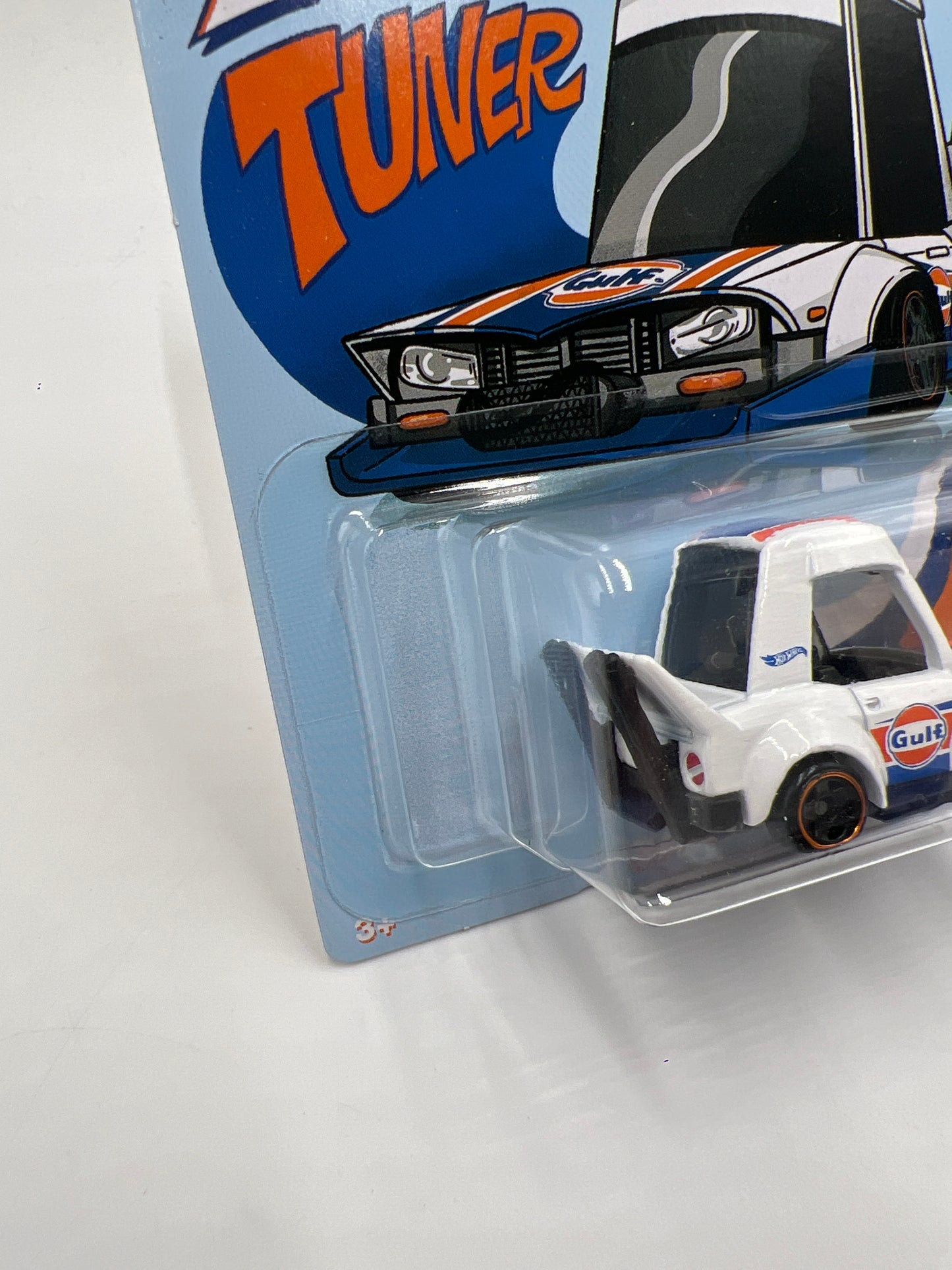 2025 Hot Wheels Silver Series Tooned Gulf #4 Manga Tuner 156M