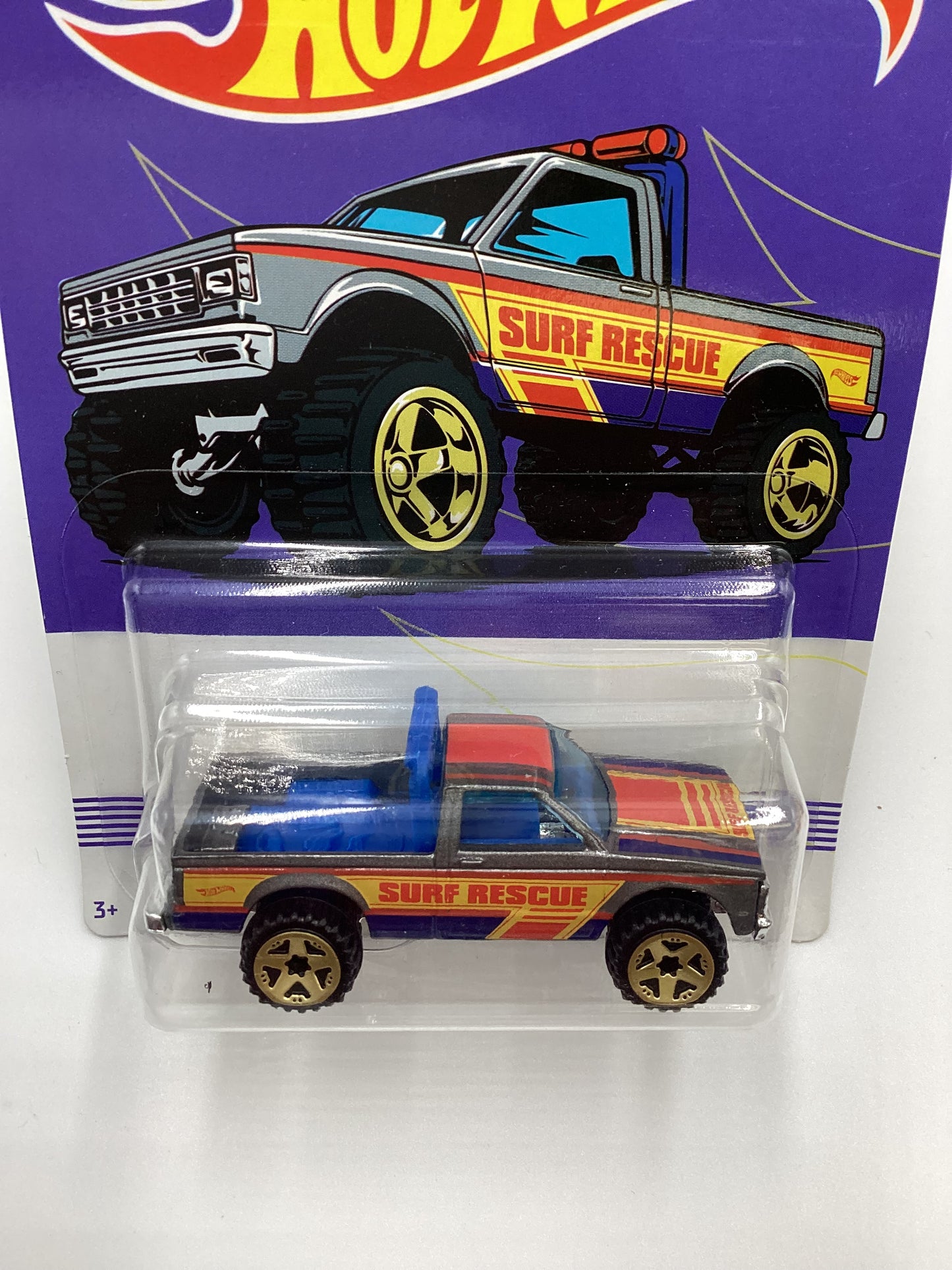 Hot Wheels American Truck Series Path Beater Silver #6 Walmart Exclusive 154A