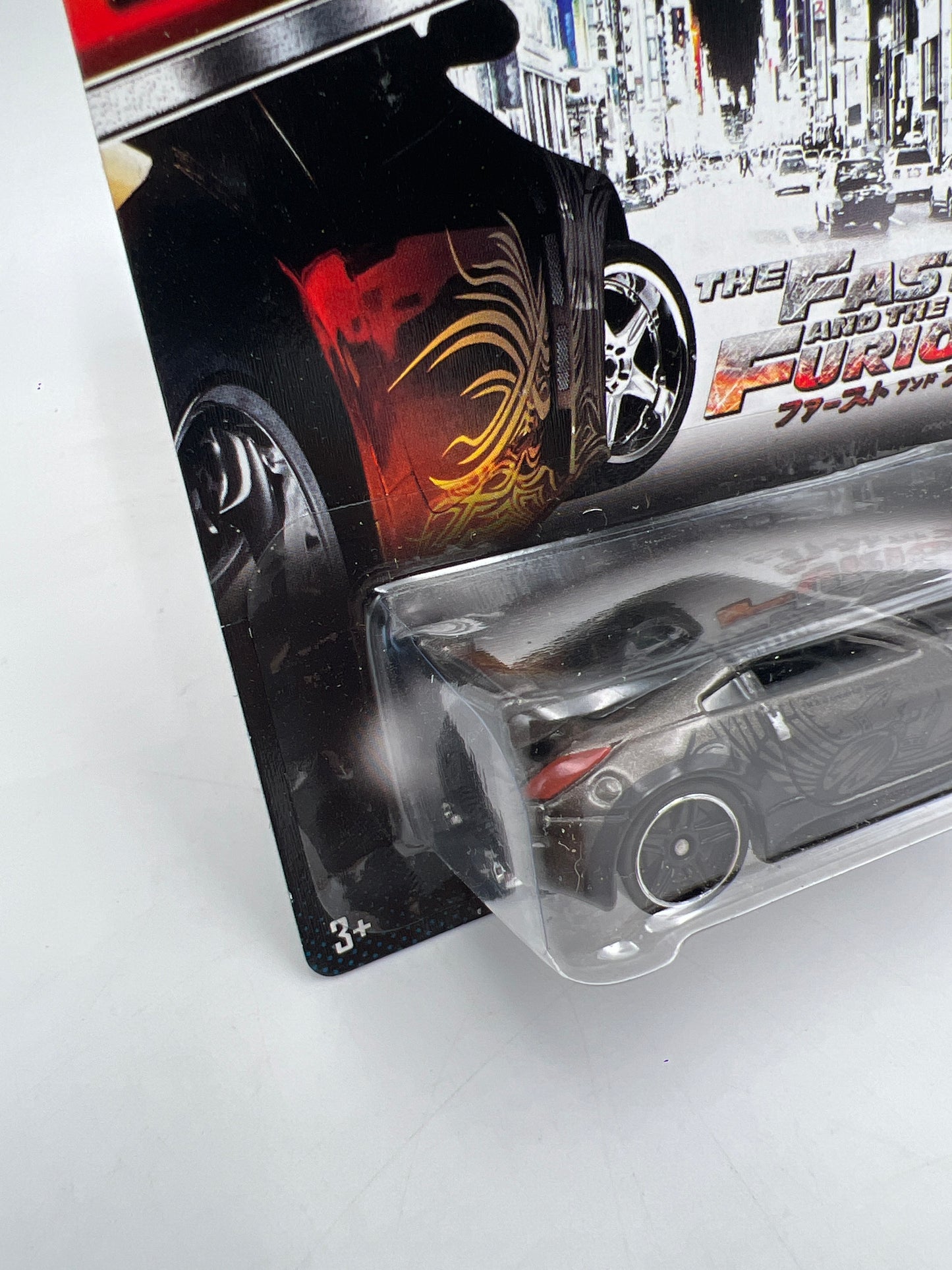 Hot Wheels Fast And Furious #5 Nissan 350Z Black/Gray W/Protector