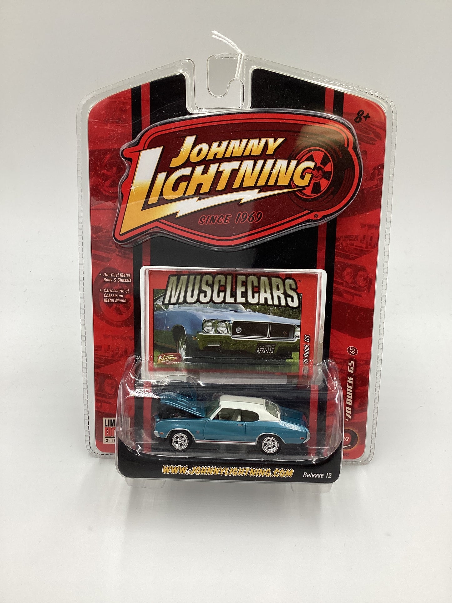 Johnny Lightning Muscle Cars 70 Buick GS Blue 221A