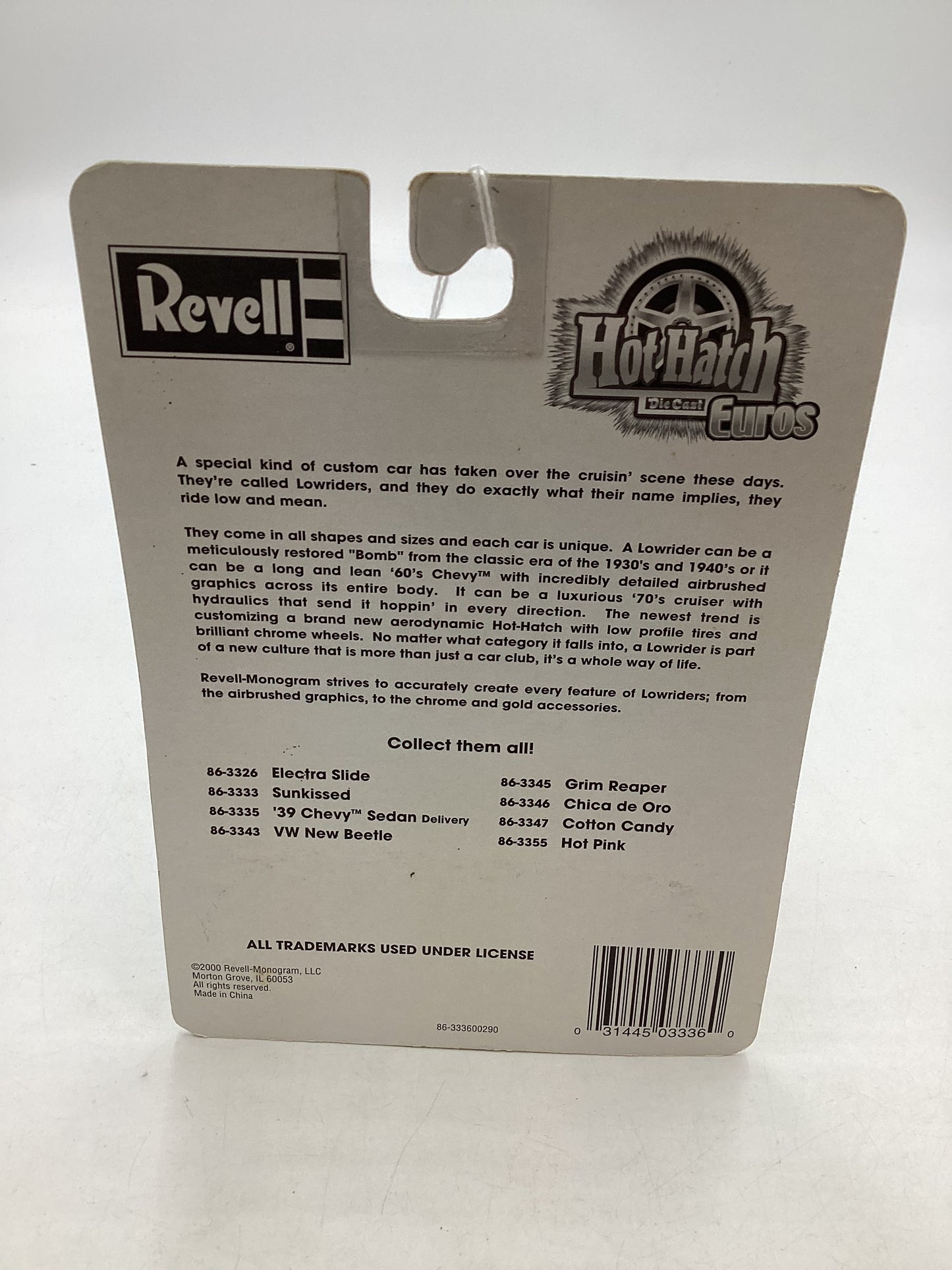 Revell Hot Hatch Diecast Euros 60’s VW Beetle Blue