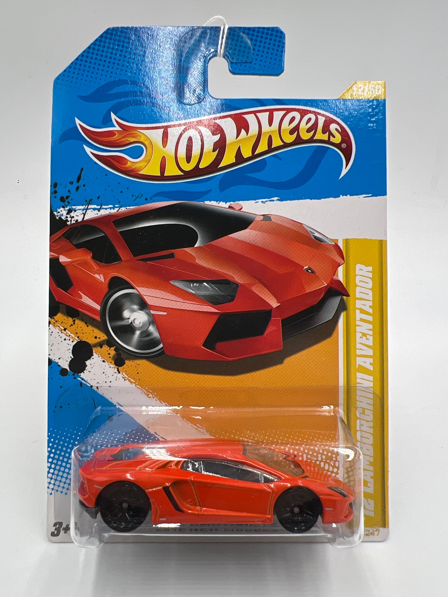 2012 Hot Wheels New Models #12 12 Lamborghini Aventador Orange 101A