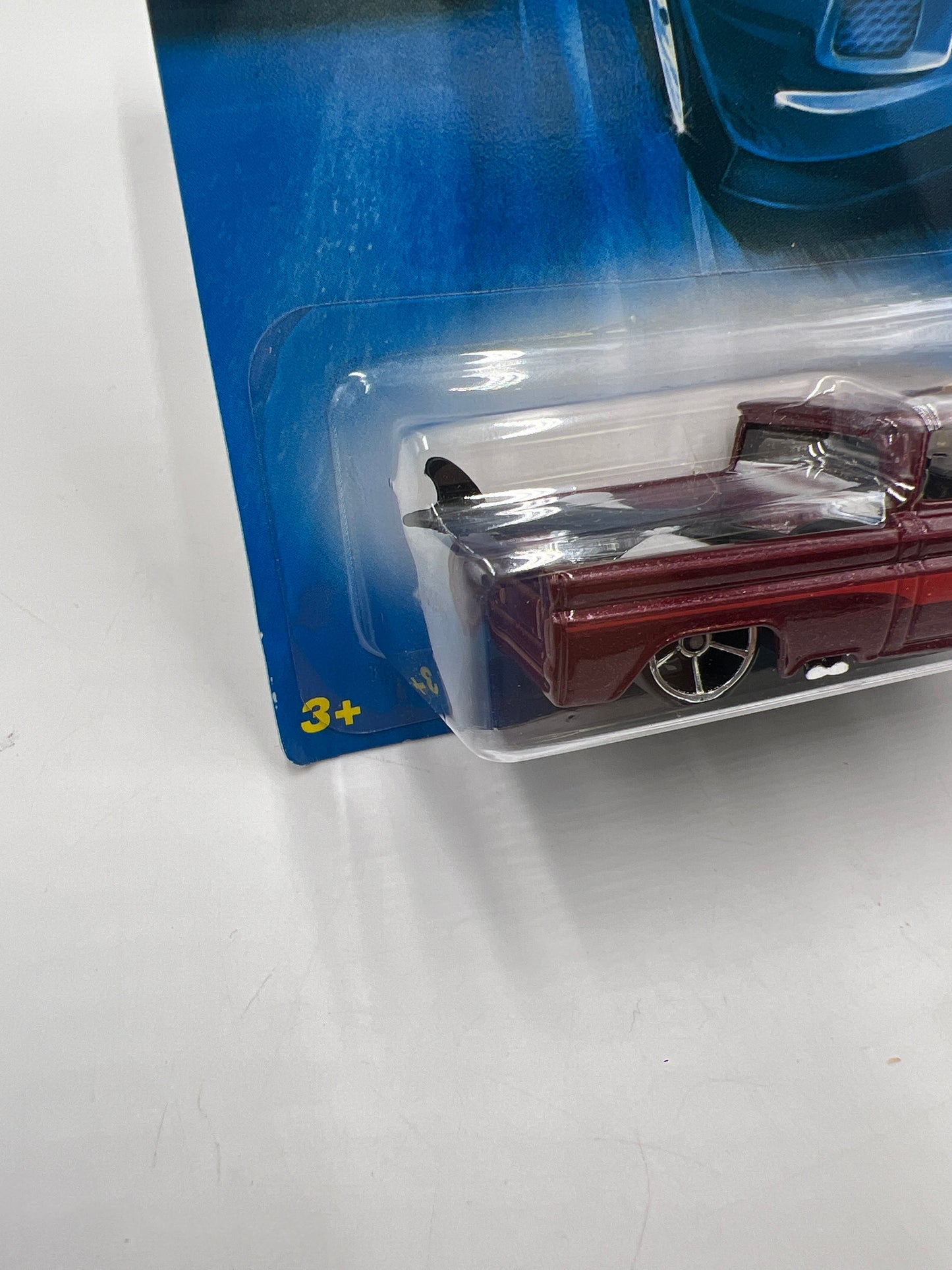 2008 Hot Wheels New Models #13 Custom 62 Chevy Dark Red 17A