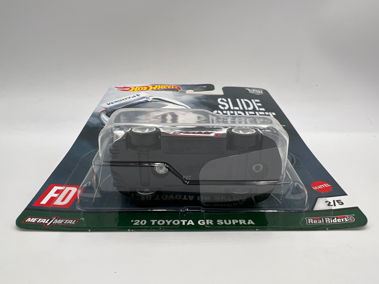 Hot Wheels Premium Slide Street #2 20 Toyota GR Supra White GReddy