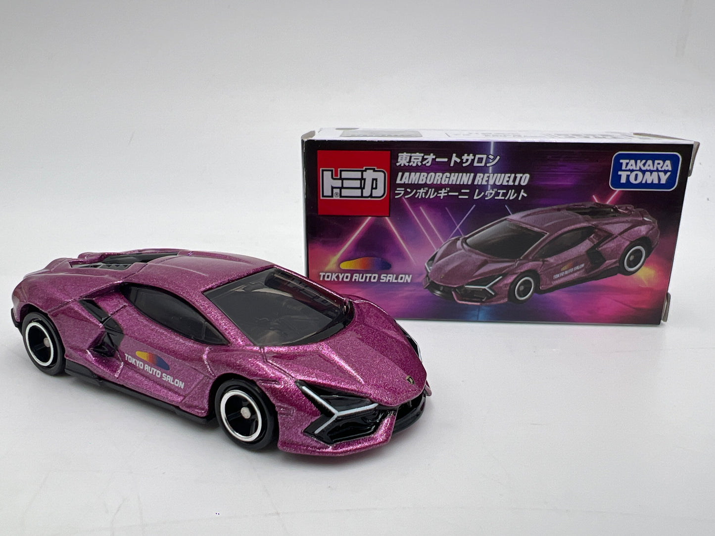 Tomica 1/64 Tokyo Auto Salon Exclusive Lamborghini Revuelto