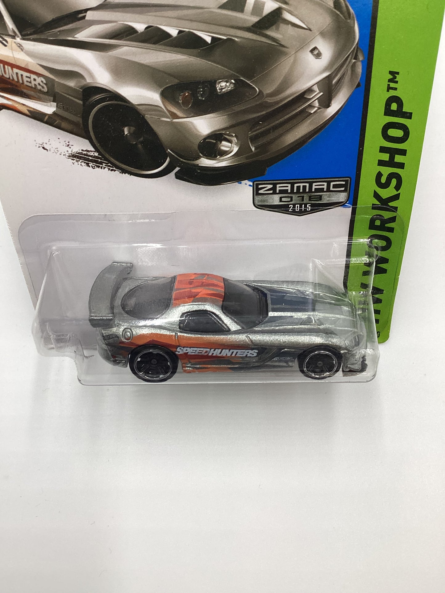 2015 Hot Wheels Zamac 018 #236 ZAMAC DODGE VIPER SRT10 ACR