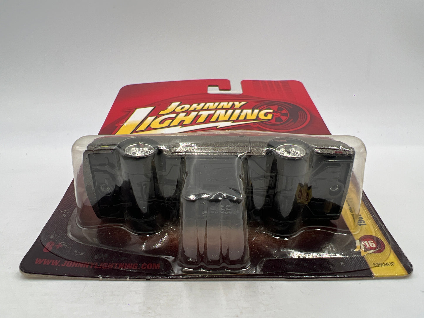 Johnny Lightning Small Card 1987 Chevy Monte Carlo SS Gray W/Protector