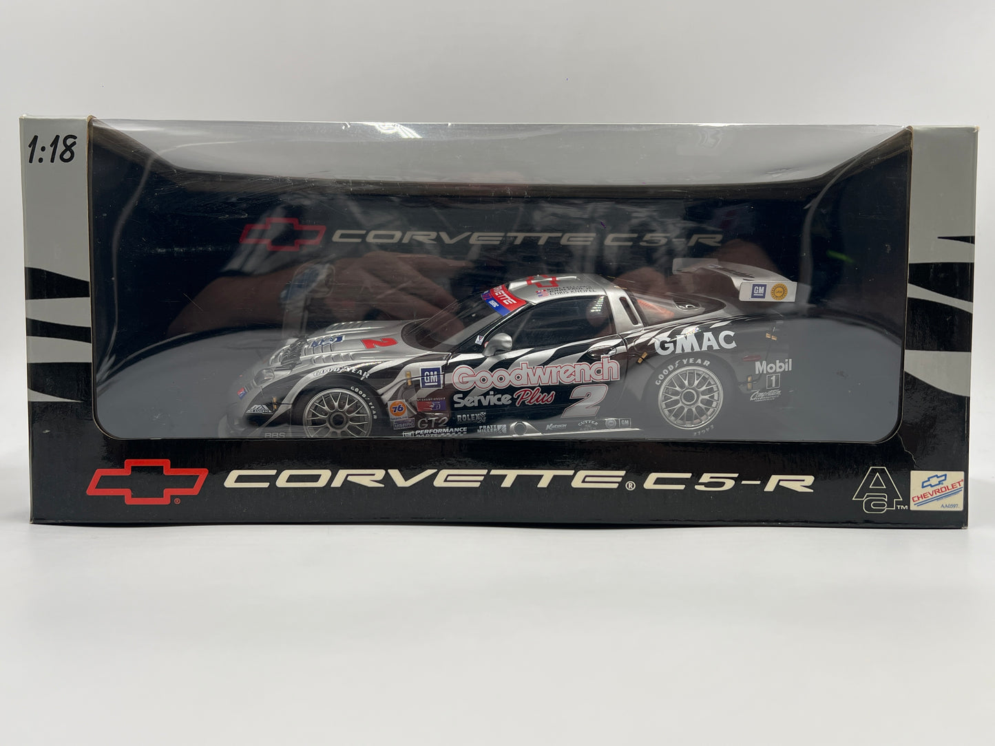 AutoArt 1:18 Scale Corvette C5-R 1999 Rolex 24h Daytona #2 W/Box