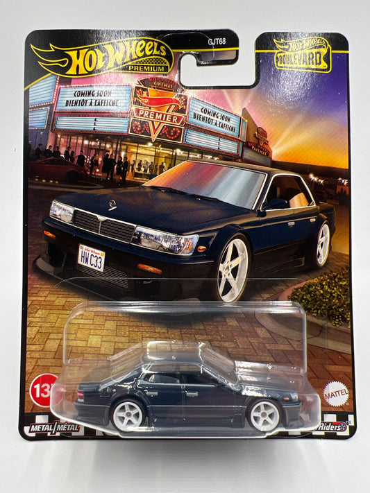 2025 Hot Wheels Premium Boulevard #137 Nissan Laurel C33 Dark Blue 260A