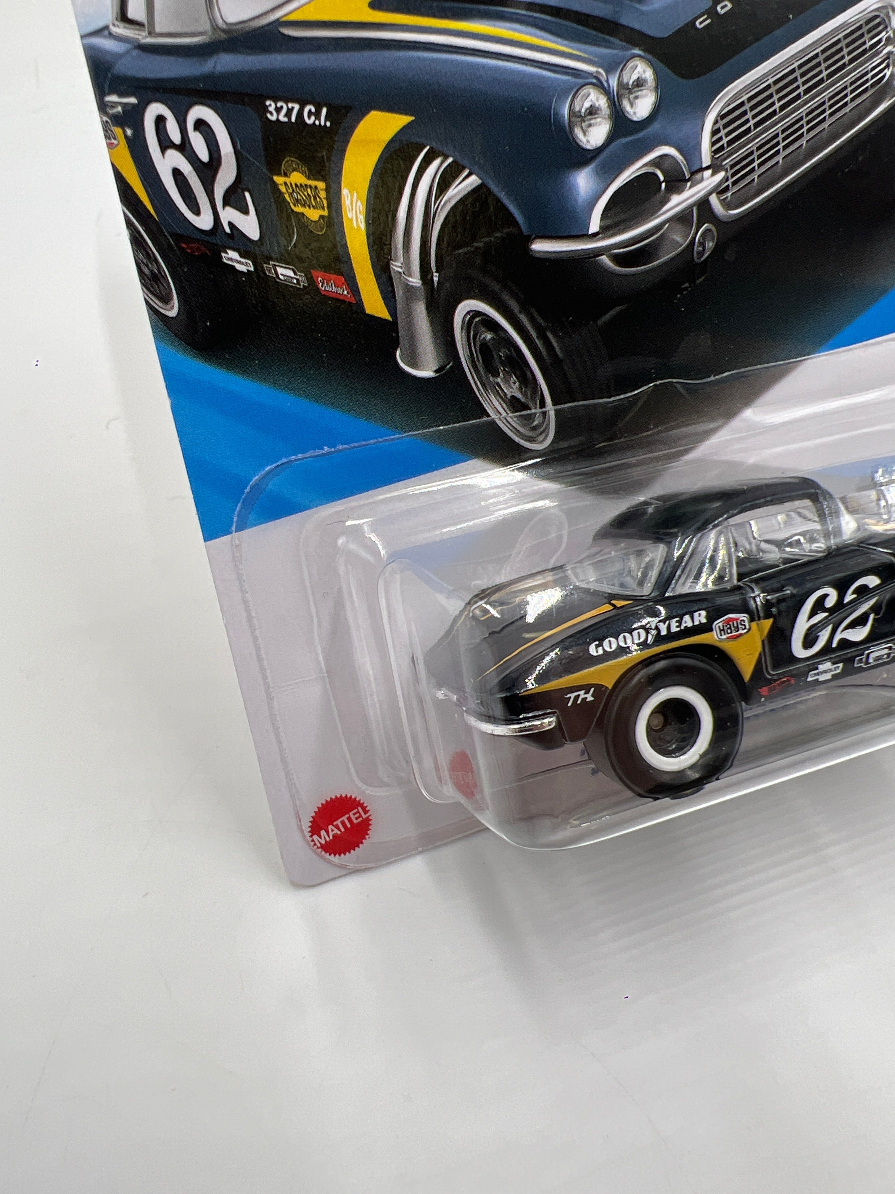 2025 Hot Wheels J Case Super Treasure Hunt #182 62 Corvette Gasser