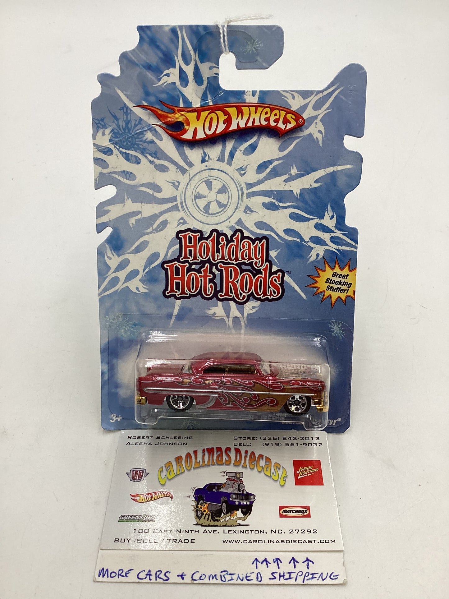 Hot wheels Holiday Hot rods Custom 53 Chevy 156E