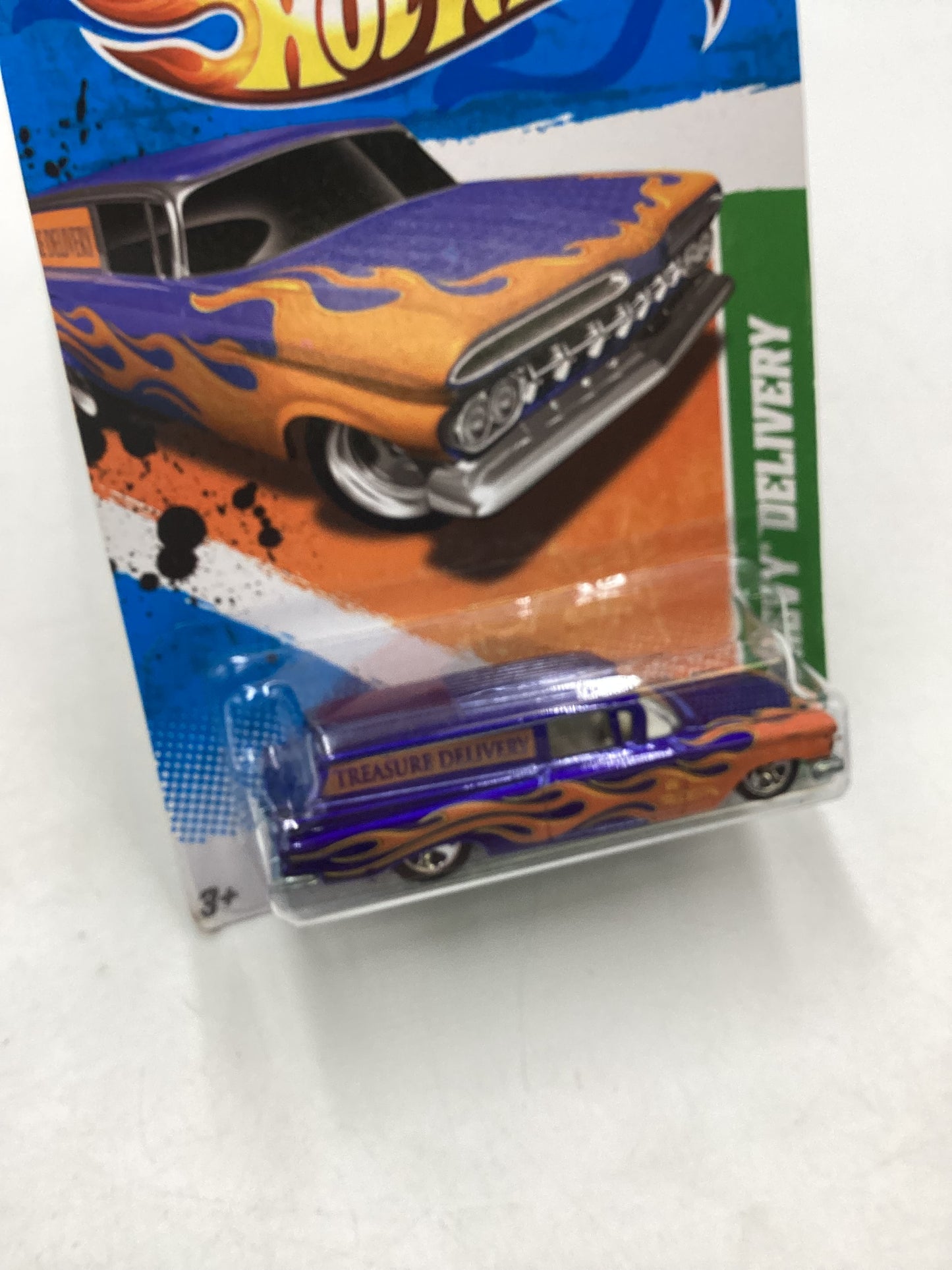 2011 Hot Wheels Treasure Hunts #65 59 Chevy Delivery Blue 273C