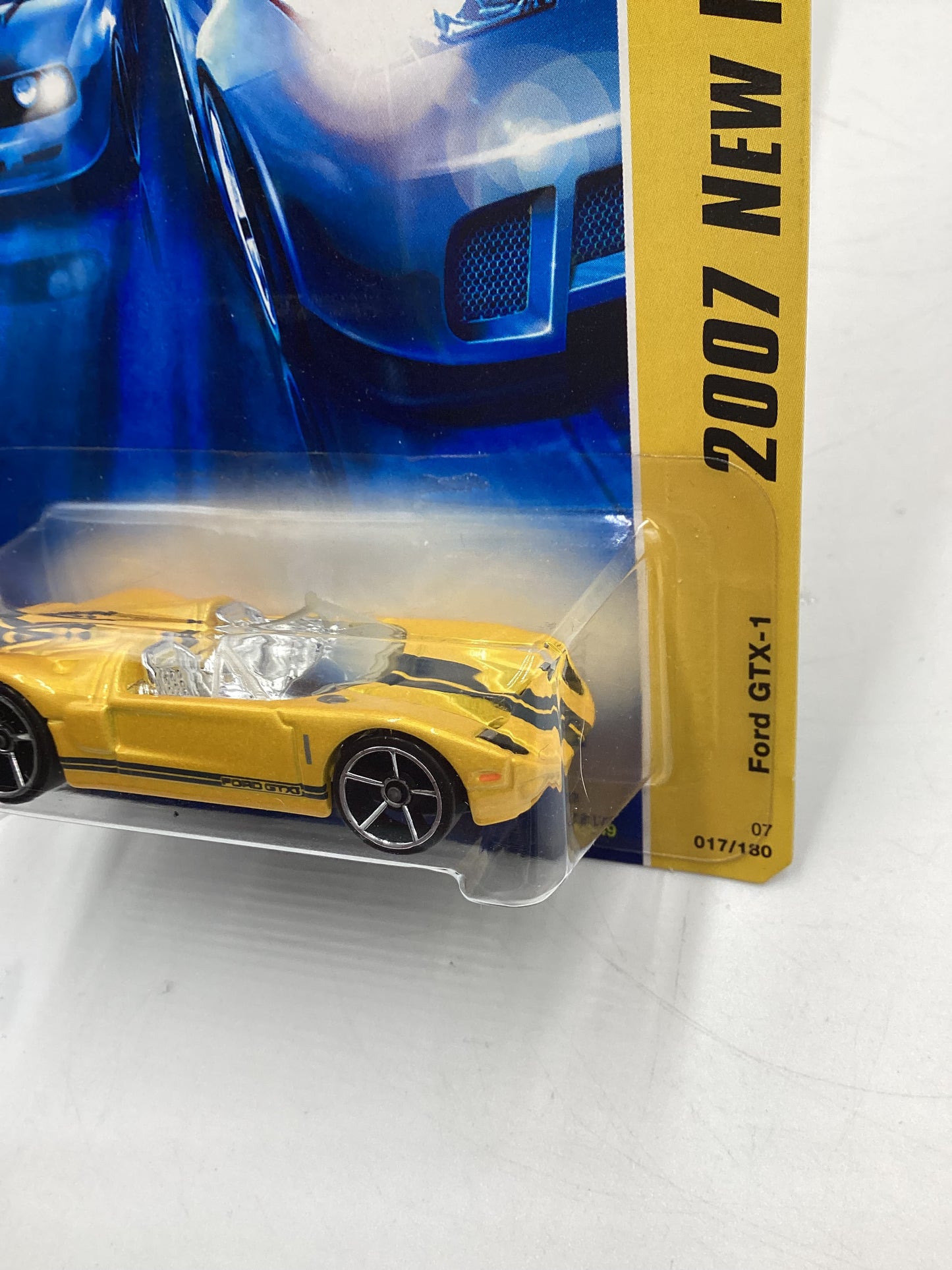 2007 Hot Wheels New Models #17 Ford GTX1 Yellow 27D