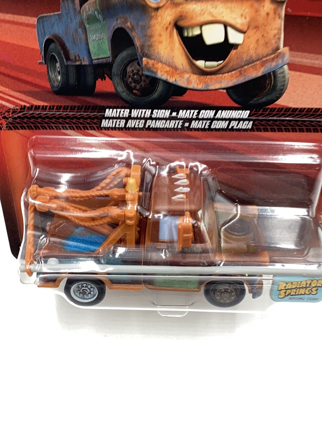 2021 Disney Pixar Cars Mater with Sign 140F