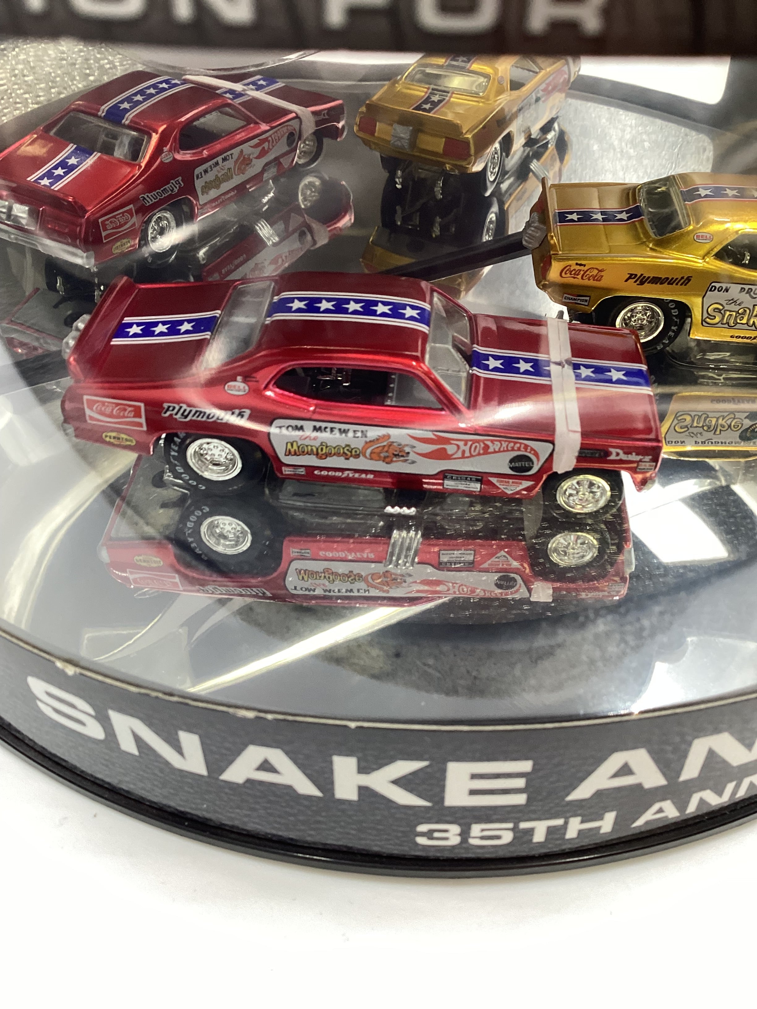 Hot Wheels 35th Anniversary Set Snake and Mongoose – carolinasdiecast