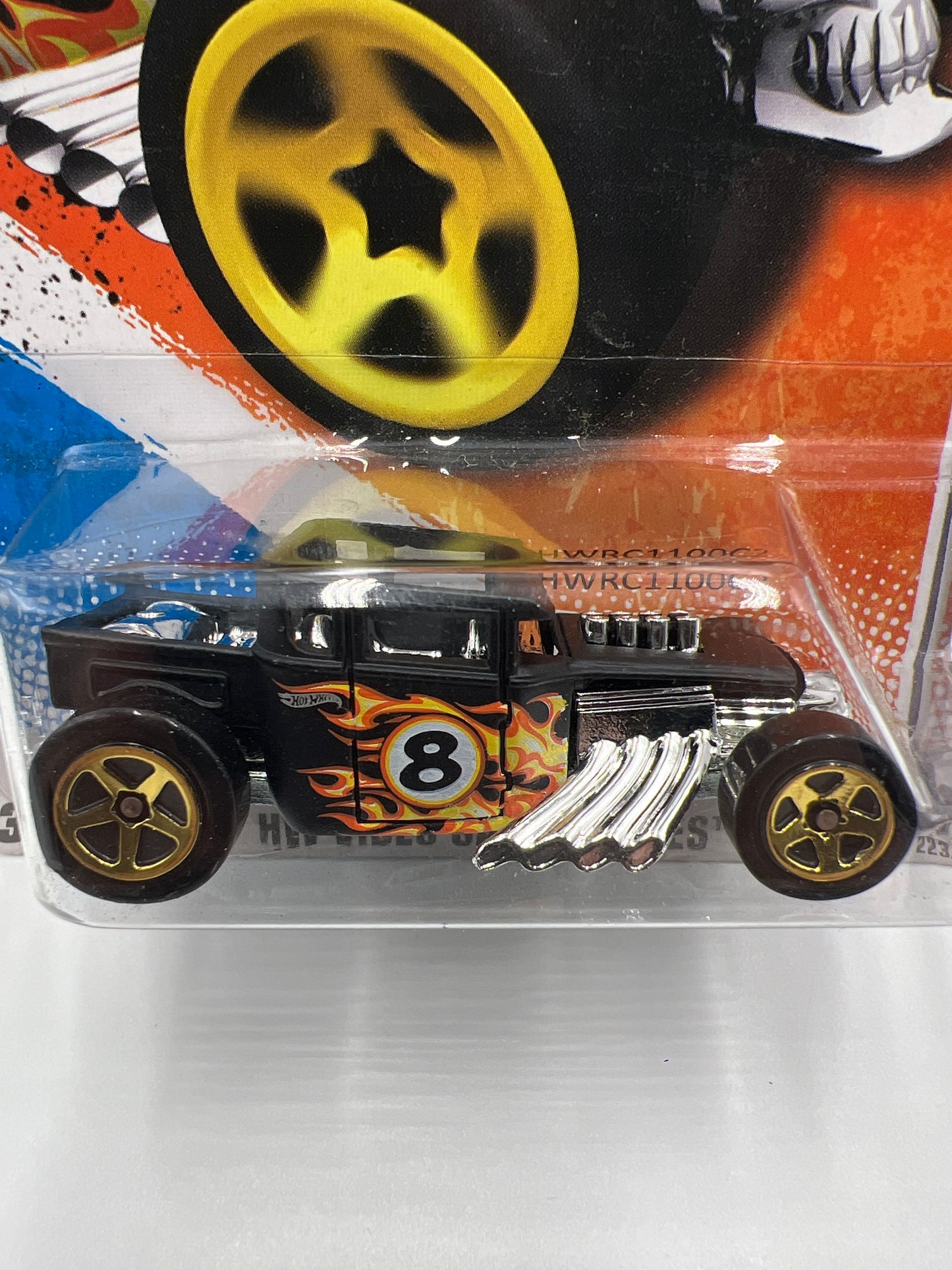 2011 Hot Wheels Video Game Heroes #223 Bone Shaker Black 56E