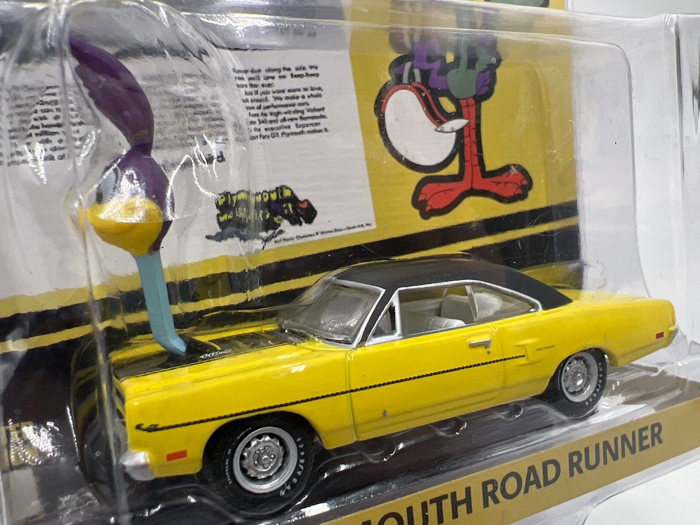 Greenlight Hobby Exclusive The Loved Bird 1970 Plymouth Road Runner Yellow