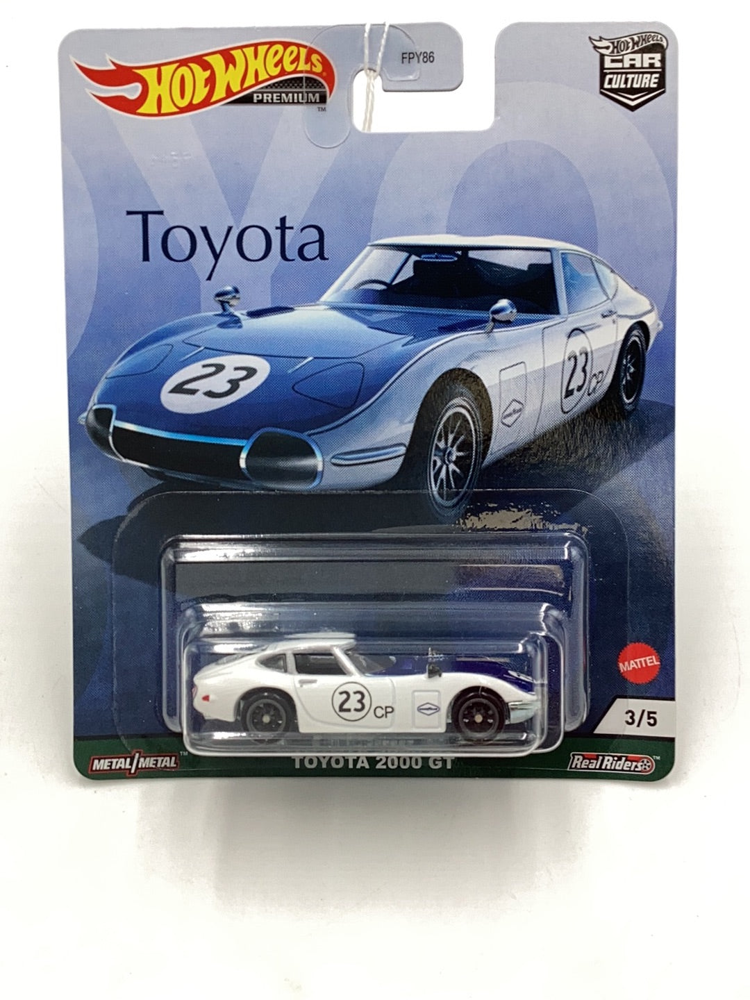 2021 Hot wheels car culture Toyota 2000 GT 244C