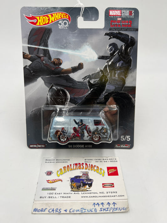 Hot Wheels Marvel Studios The First Ten Years #5 66 Dodge A100 263E