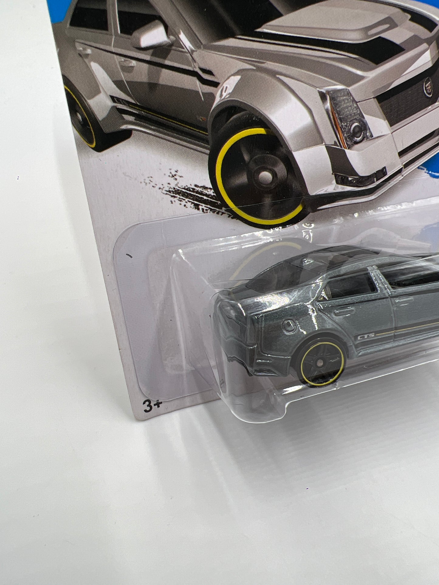 2013 Hot Wheels Kmart Exclusive #152 Cadillac CTS-V Silver Factory Sealed W/Protector