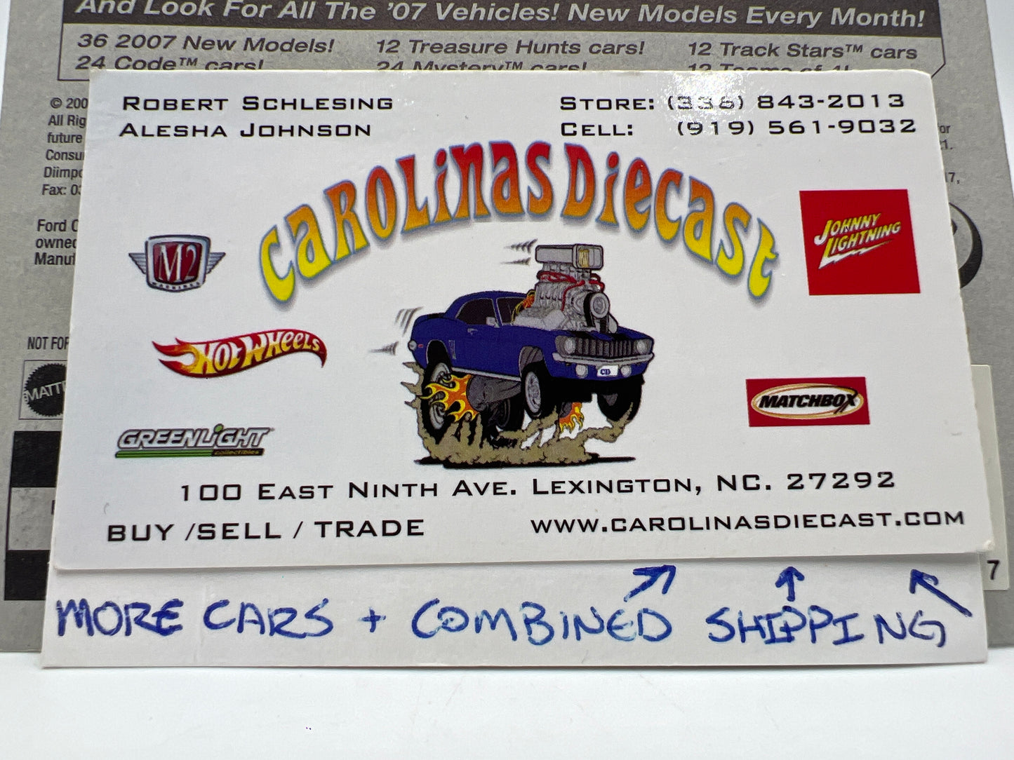 2007 Hot Wheels All Stars #143 Ford Thunderbolt Black 5SP Wheels 27B