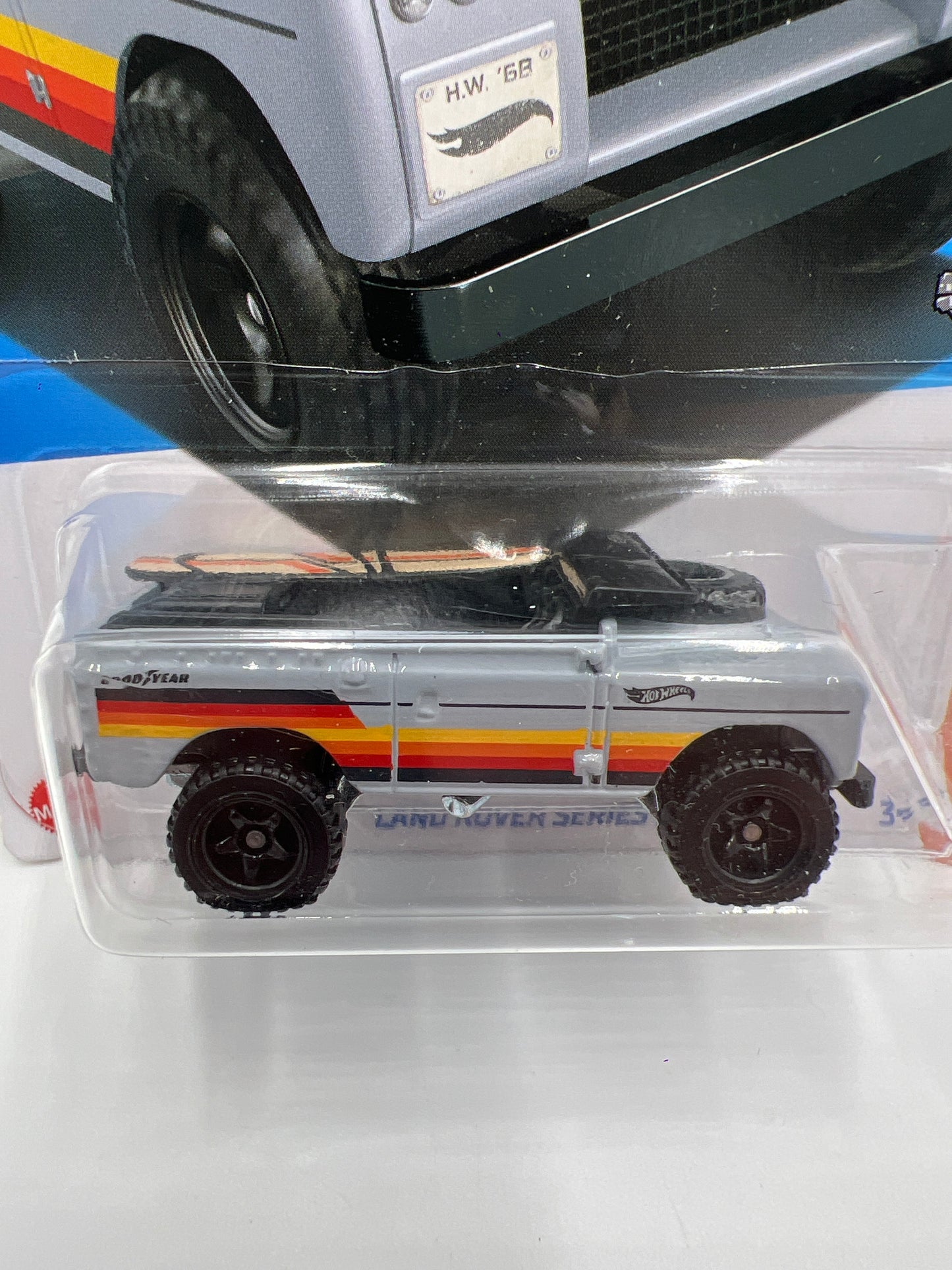 2024 Hot Wheels Hot Trucks #92 Land Rover Series II Gray 62C
