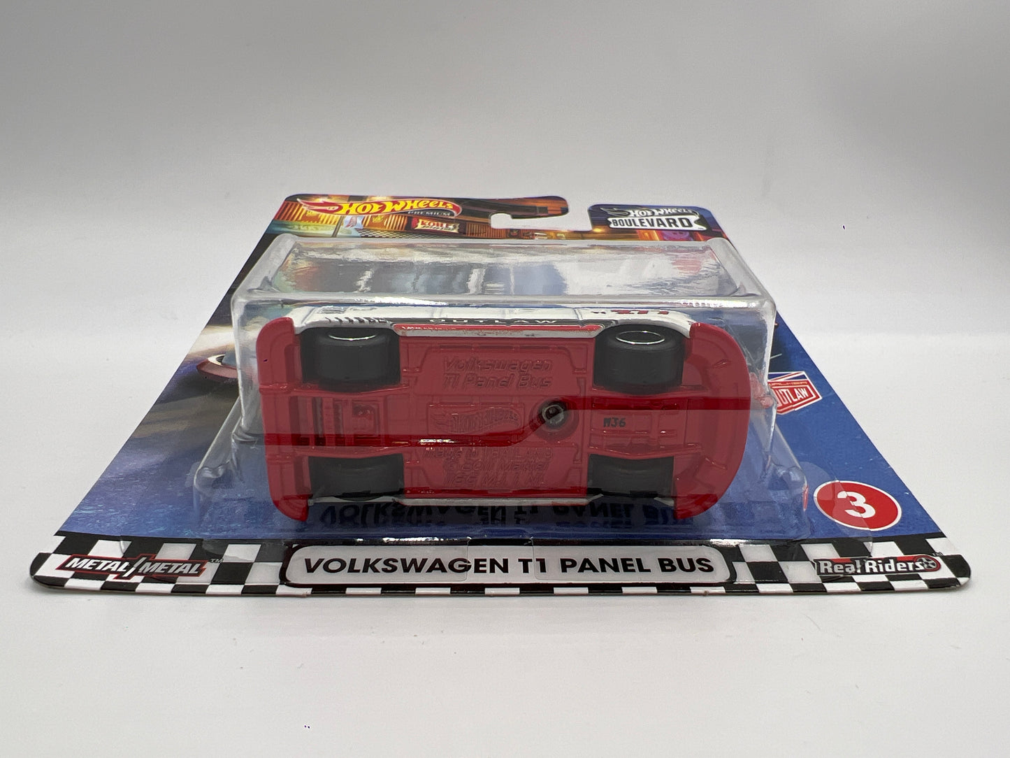 Hot Wheels Premium Boulevard #3 Volkswagen T1 Panel Bus Magnus Walker W/Protector