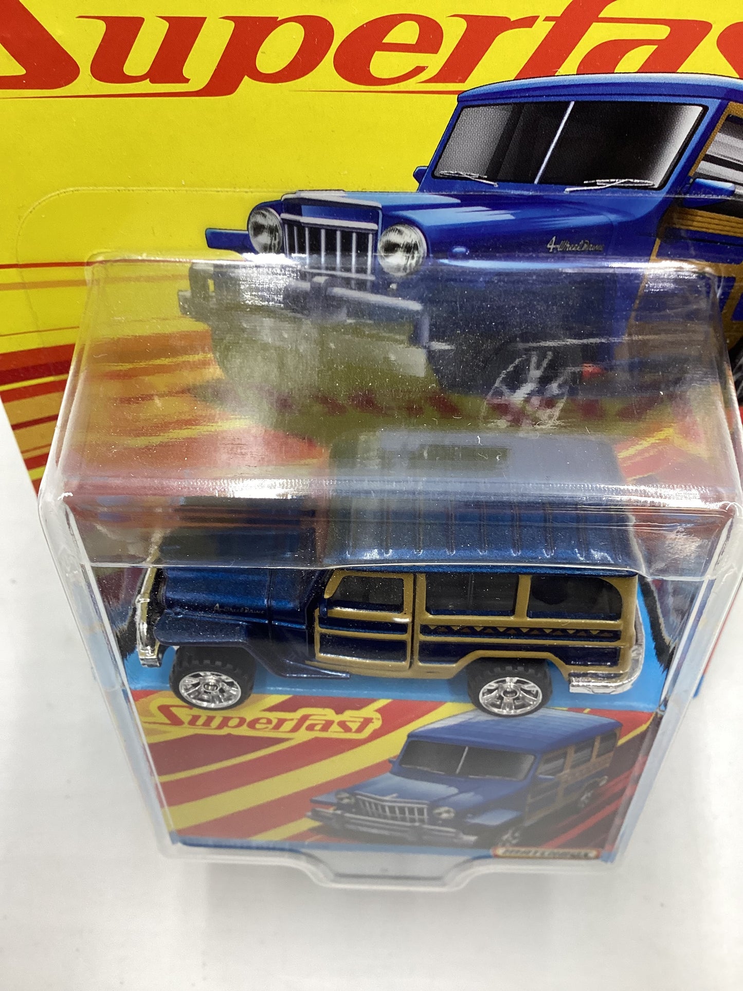 Matchbox Superfast 1962 Willys Jeep Wagon 172B