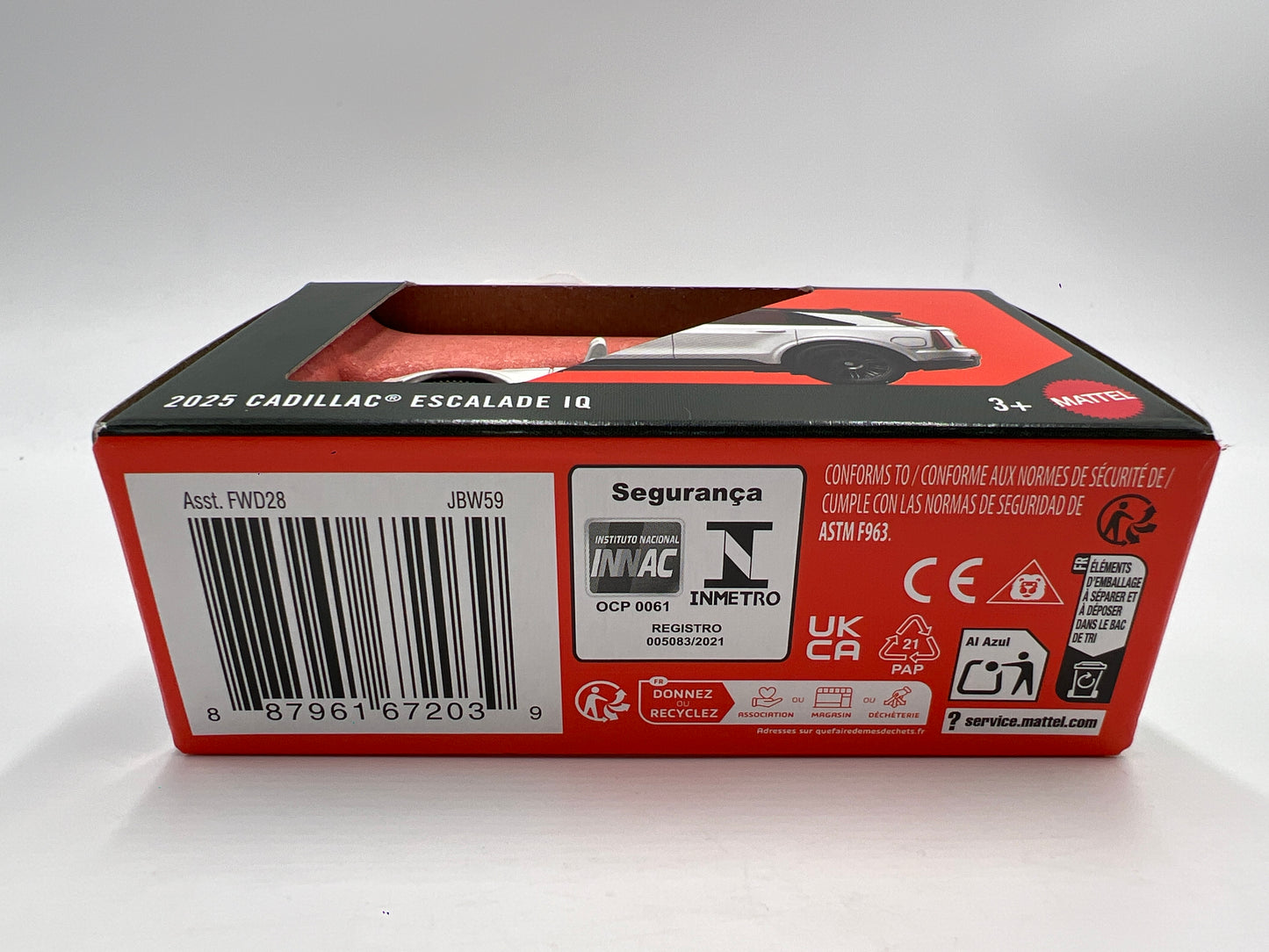 2025 Matchbox Moving Parts #37 2025 Cadillac Escalade IQ White 167O