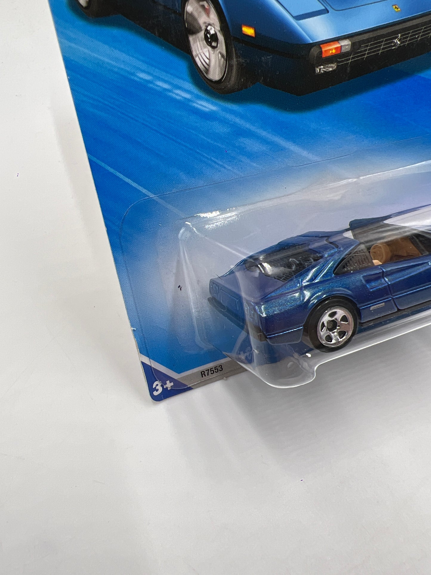 2010 Hot Wheels All Stars #128 Ferrari 308 GTS Blue W/Protector